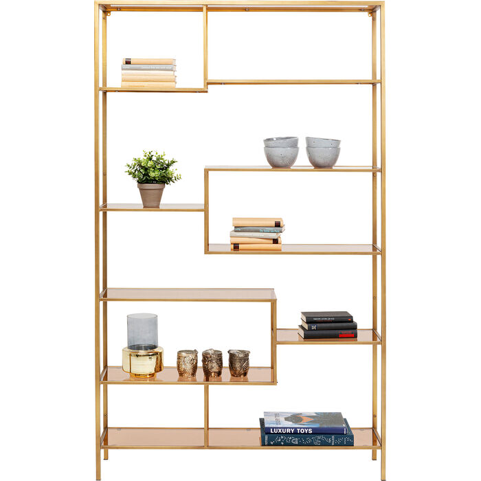 Golden loft shelf