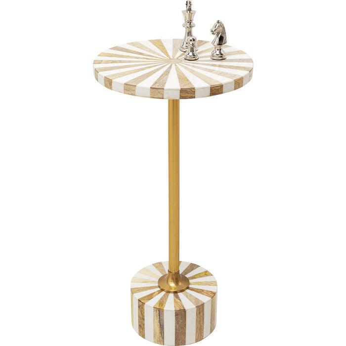 Side table domero cirque golden