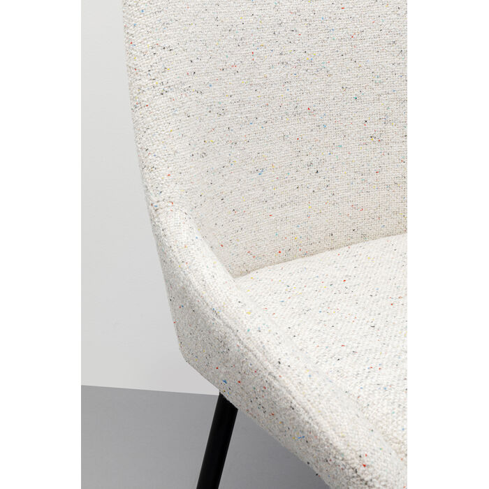 East side chair cream melange