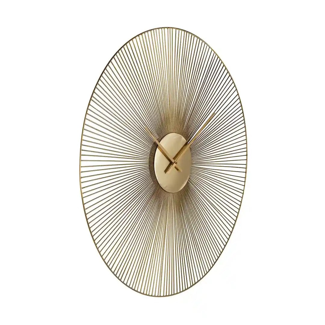 AUDREY gold wall clock