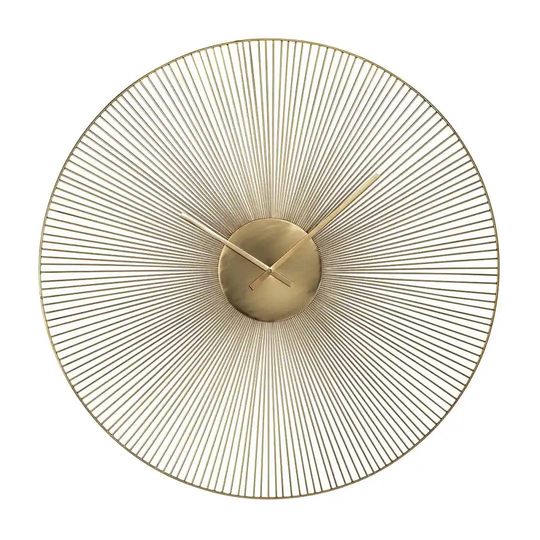 AUDREY gold wall clock