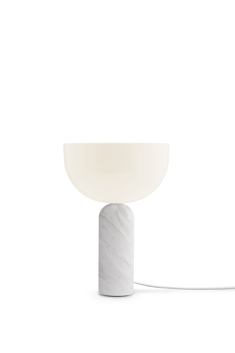 KIZU white marble table lamp