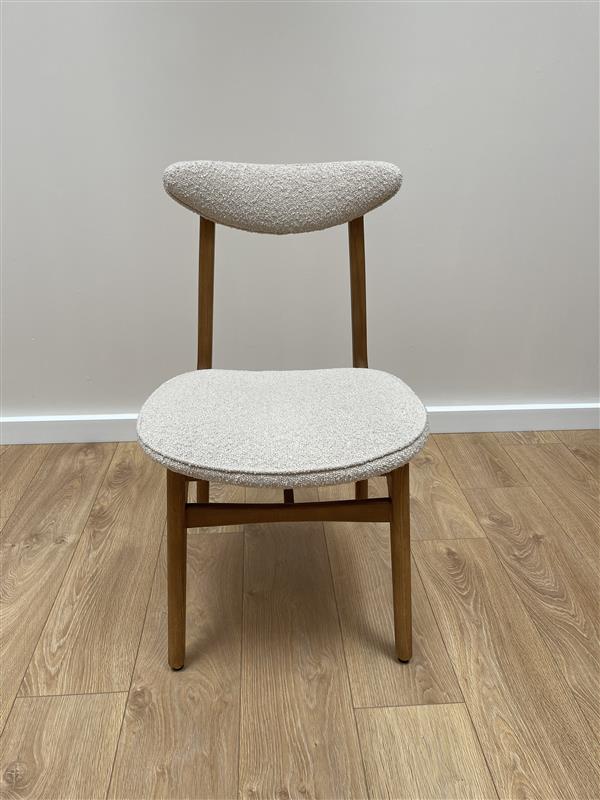 Chair 200-190 beige in Boucle Cream fabric - display model
