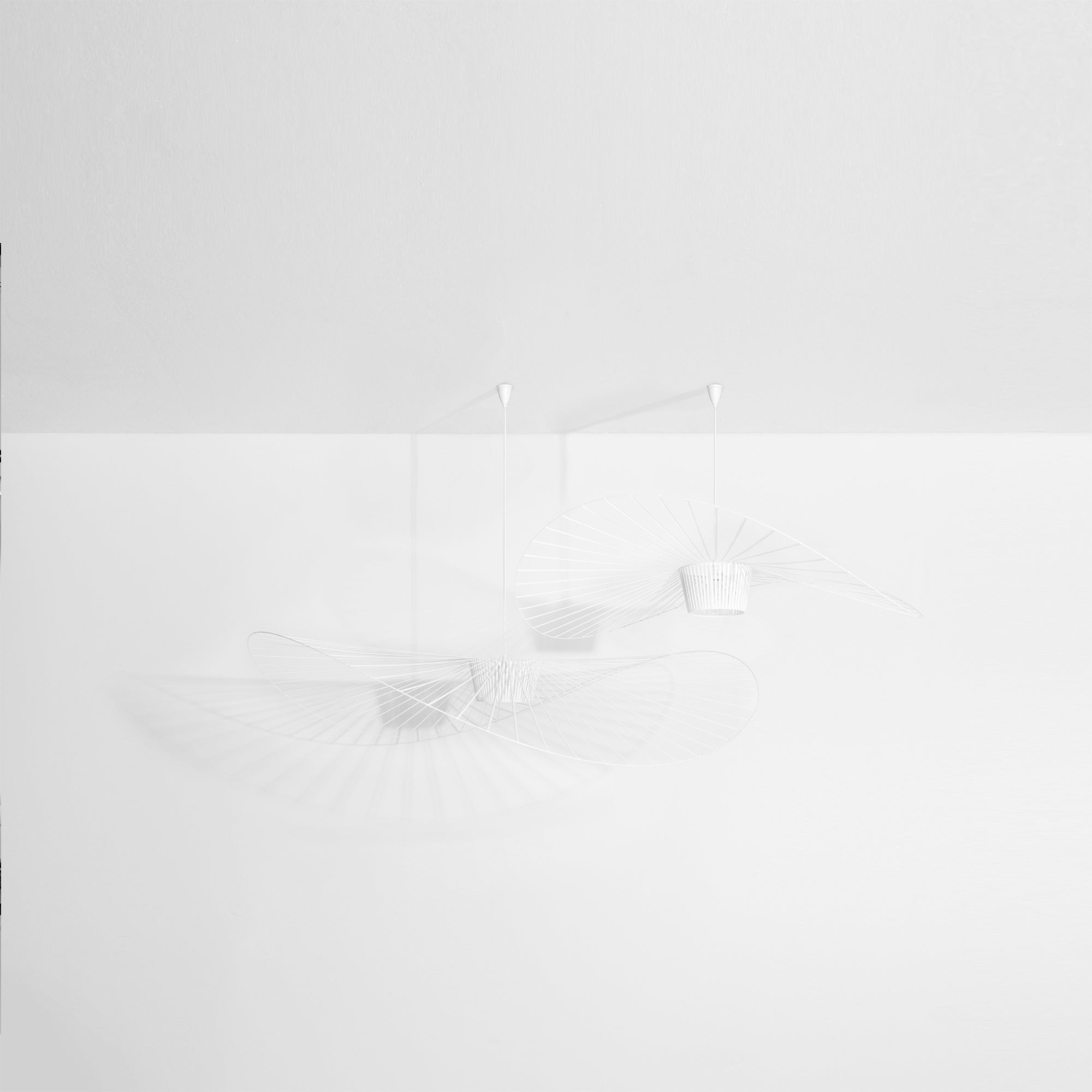 VERTIGO white pendant lamp