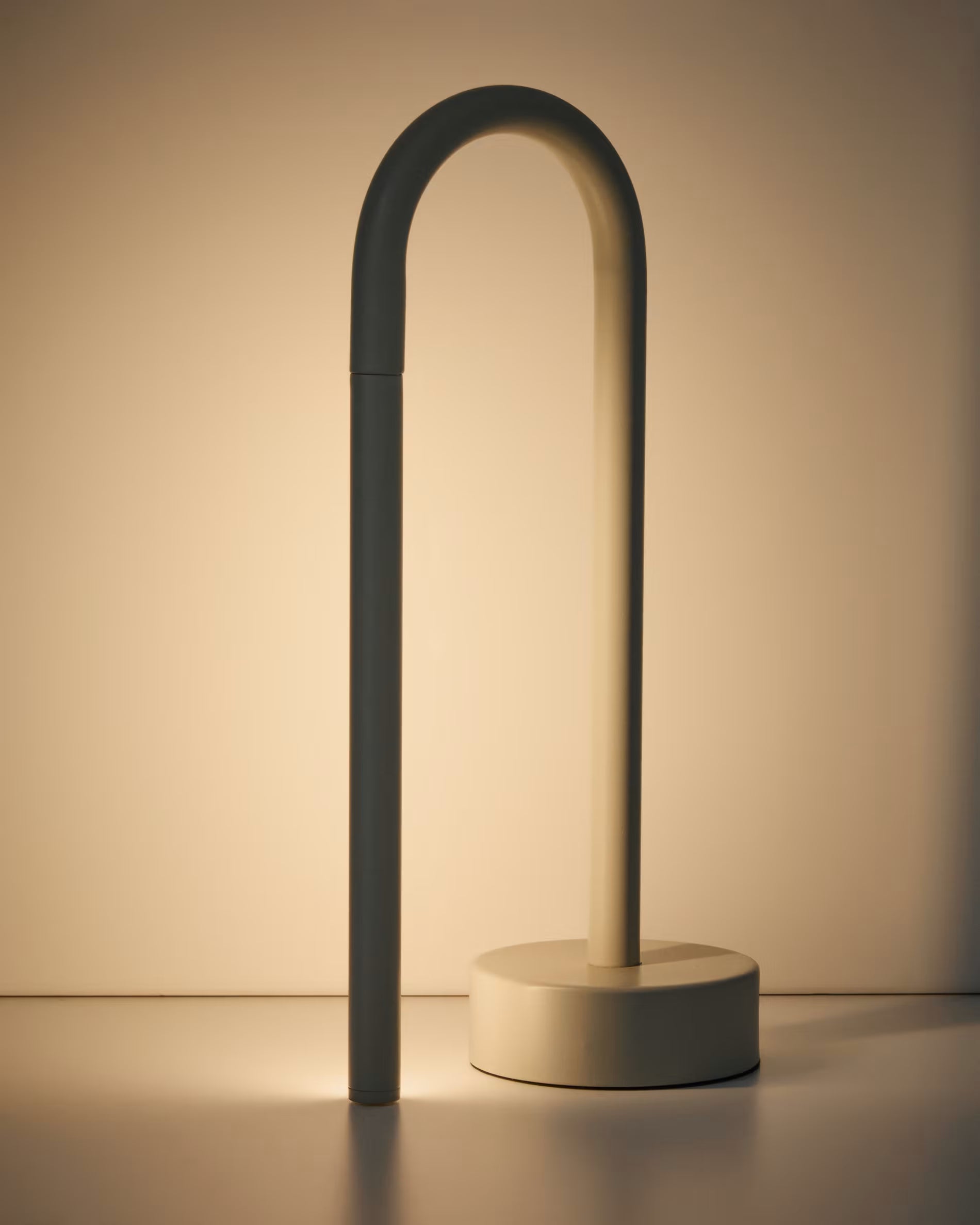 Lampa przenośna BOW jasnoszary