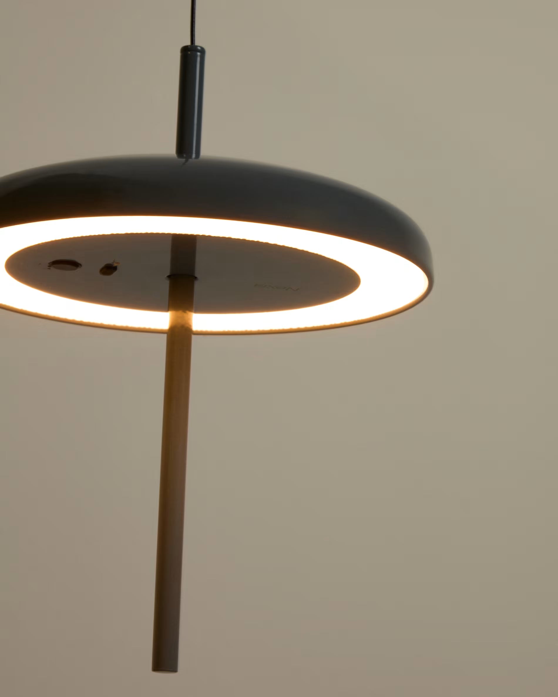 Lampa wisząca PORTE błękitny