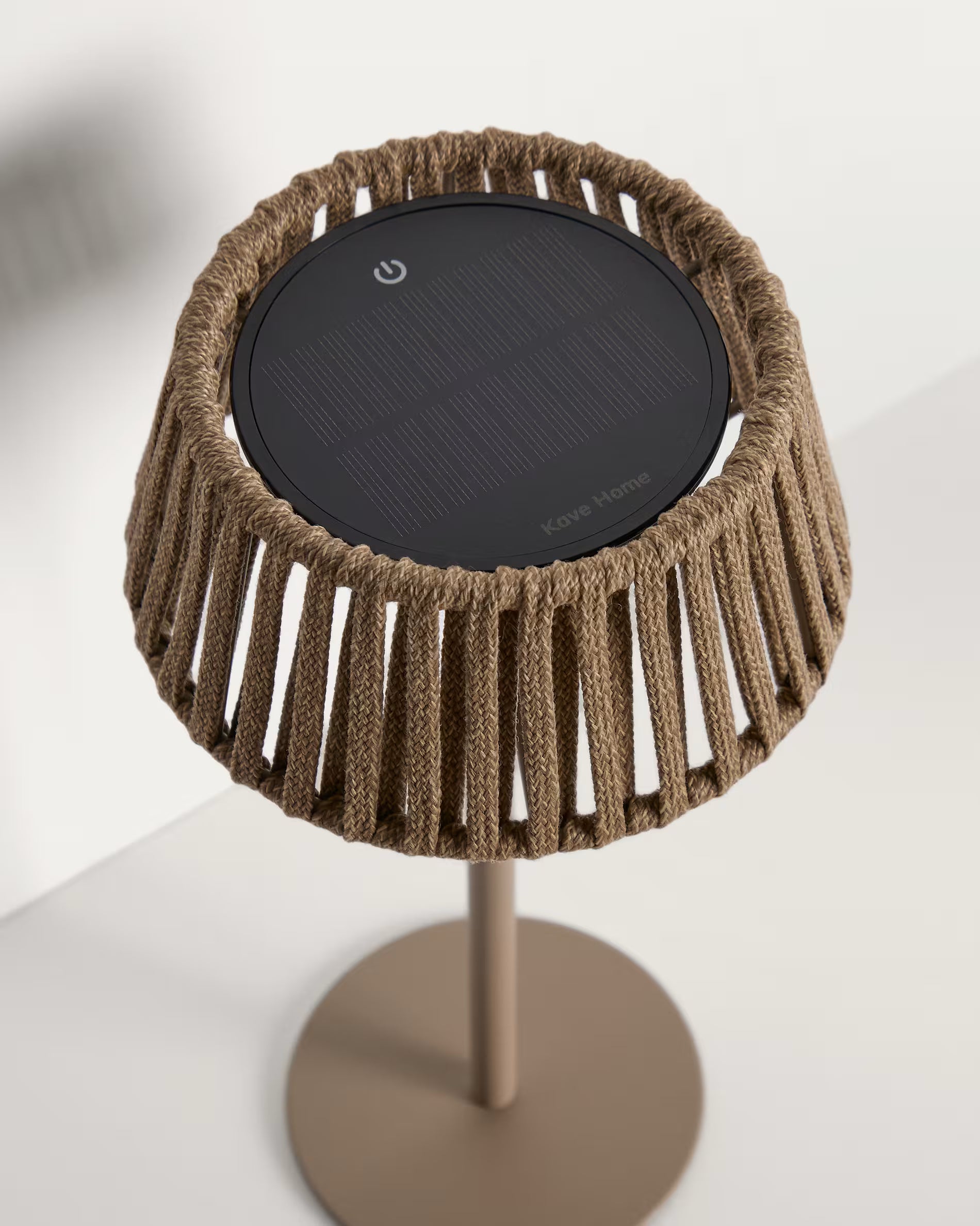 Beige Solar Garden Lamp ALDET