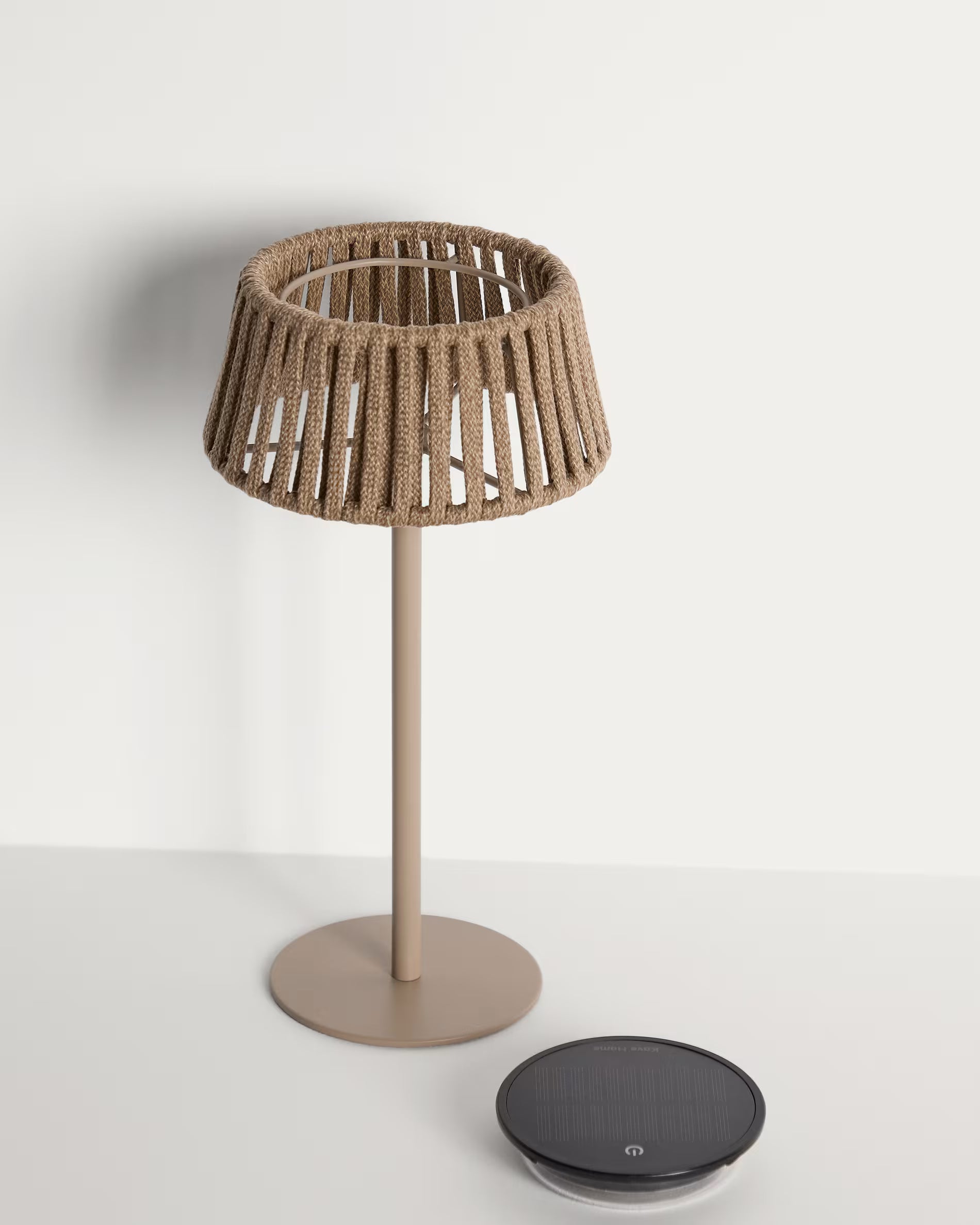 Beige Solar Garden Lamp ALDET
