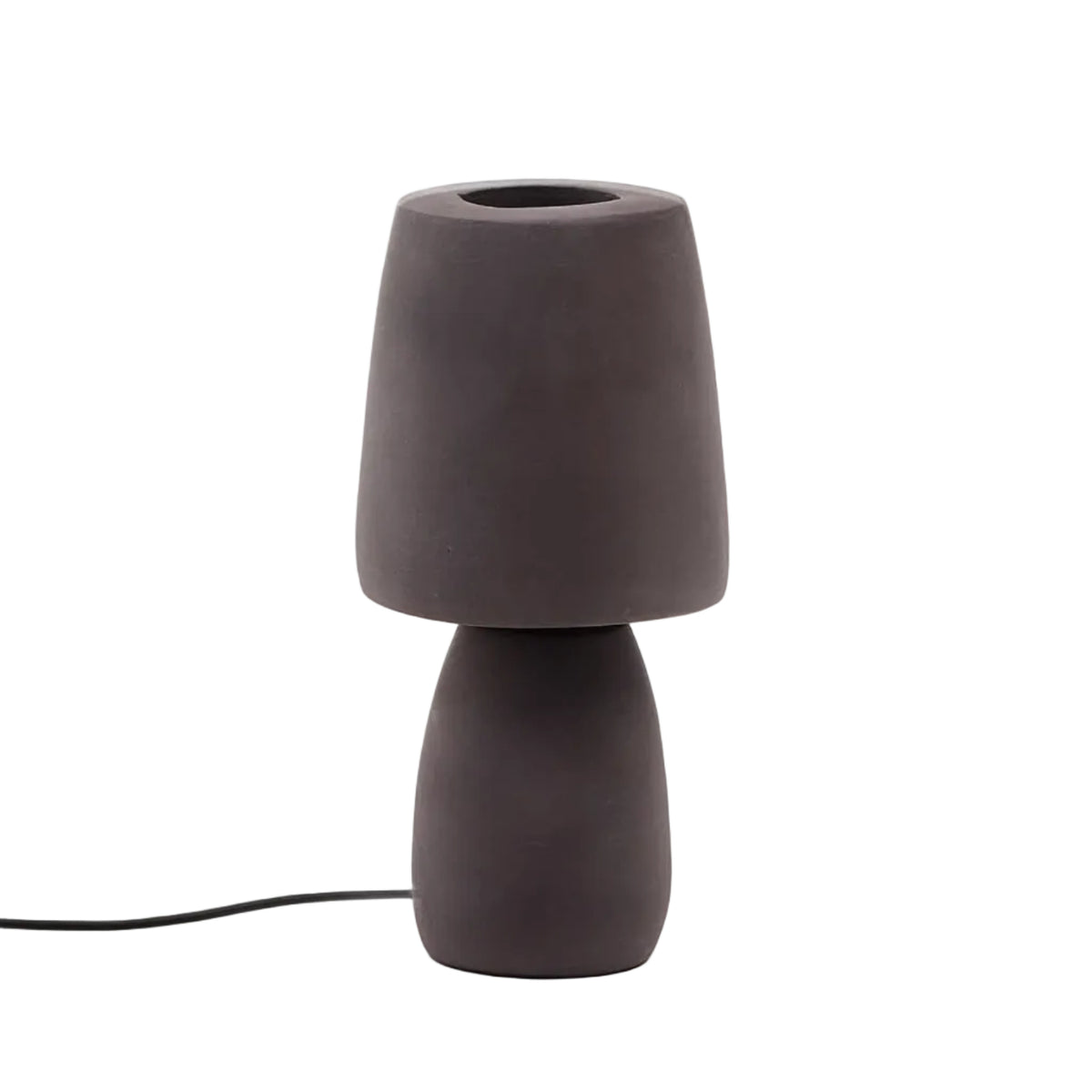 Lampa stołowa TANDY brązowa terakota – Kave Home