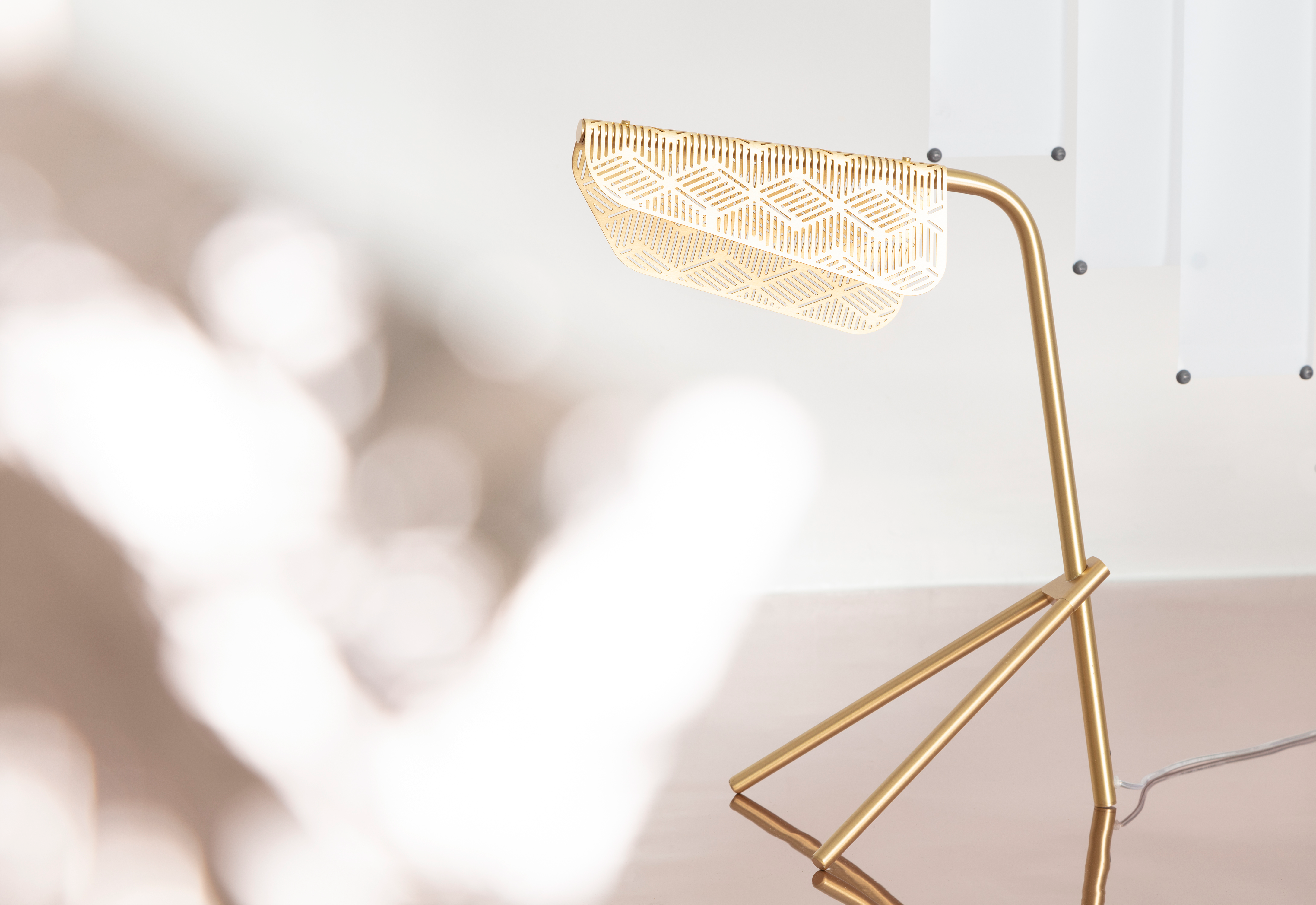 MEDITERRANEA Table Lamp in Brass