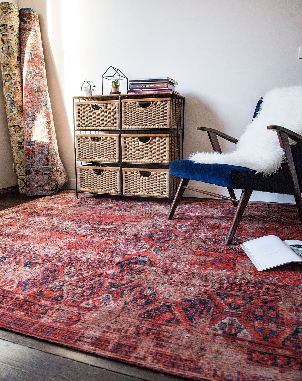 Hadschlu rug red red