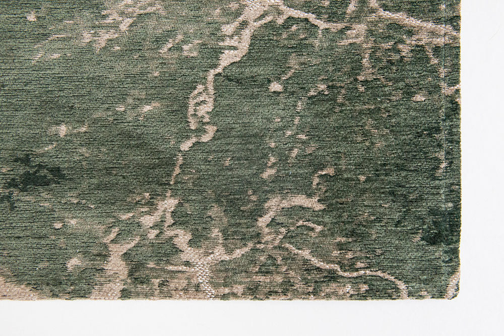 Cracks Dark Pine Green Carpet