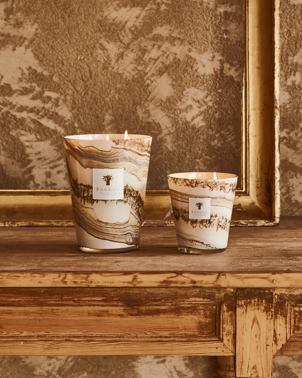Scented candle SAND SILOLI cedar, tonka bean, and lime