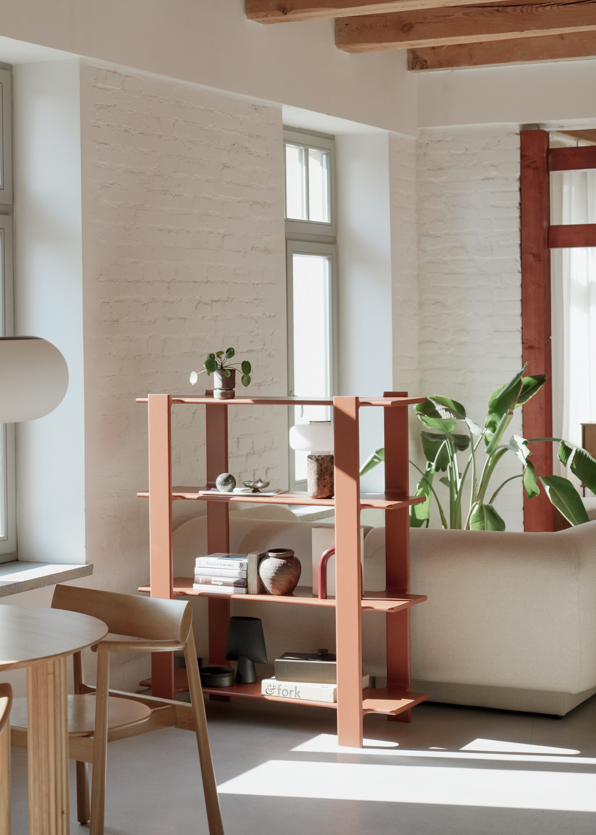 Regal LIGO aus rosa Eichenholz