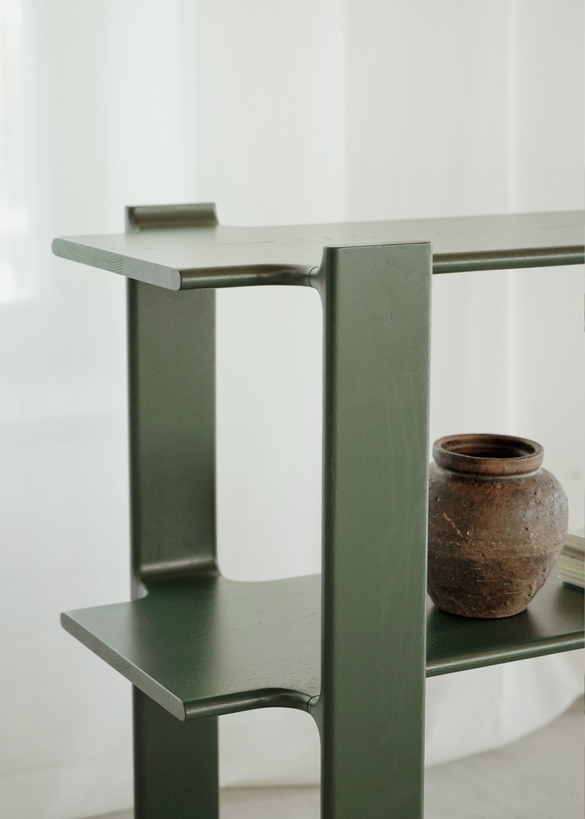 LIGO DUO Shelf Pink Oak Wood