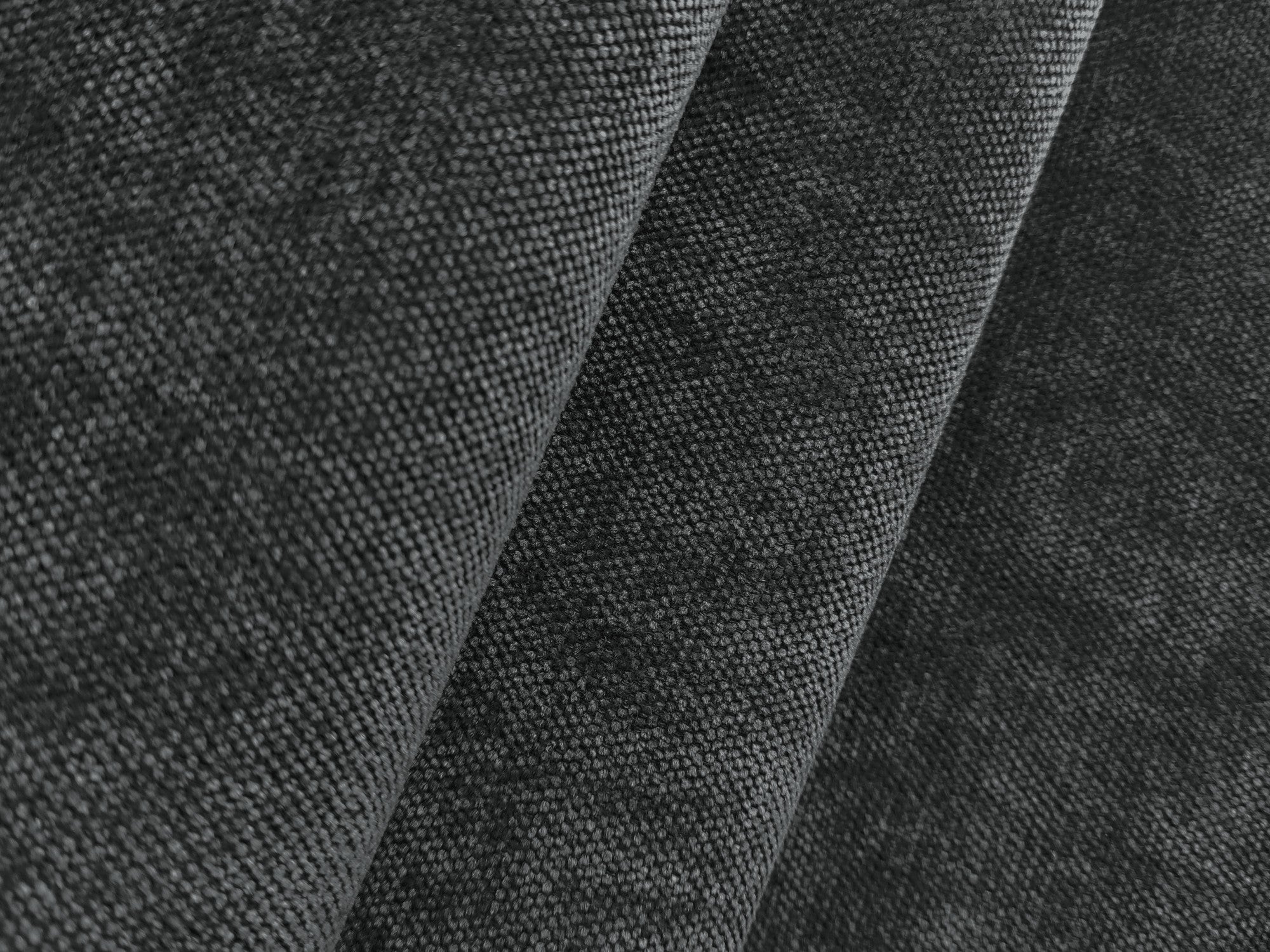 3-Seater Sofa with Sleeping Function LOHI Dark Gray Chenille