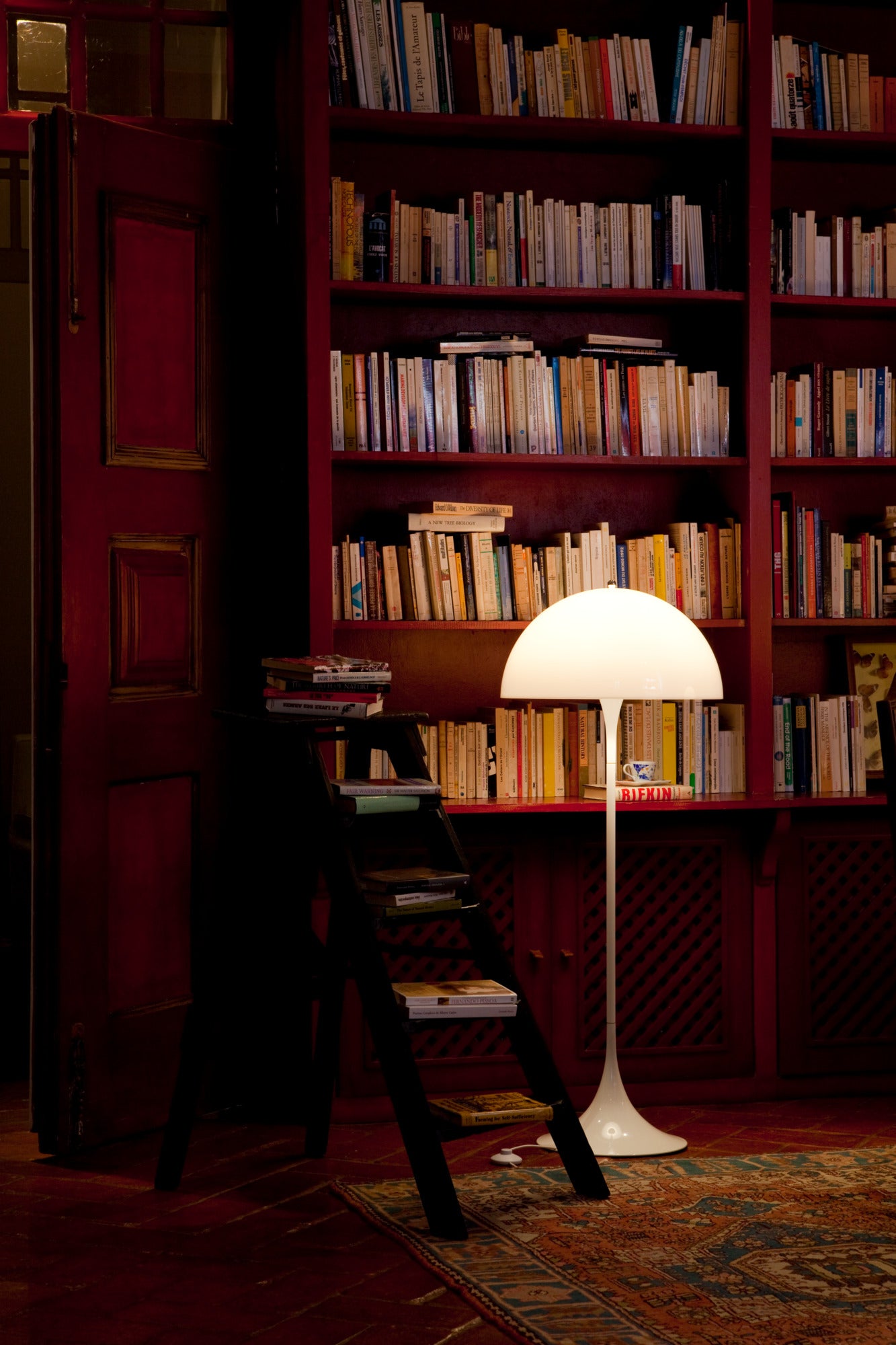 Stehlampe PANTHELLA weiß