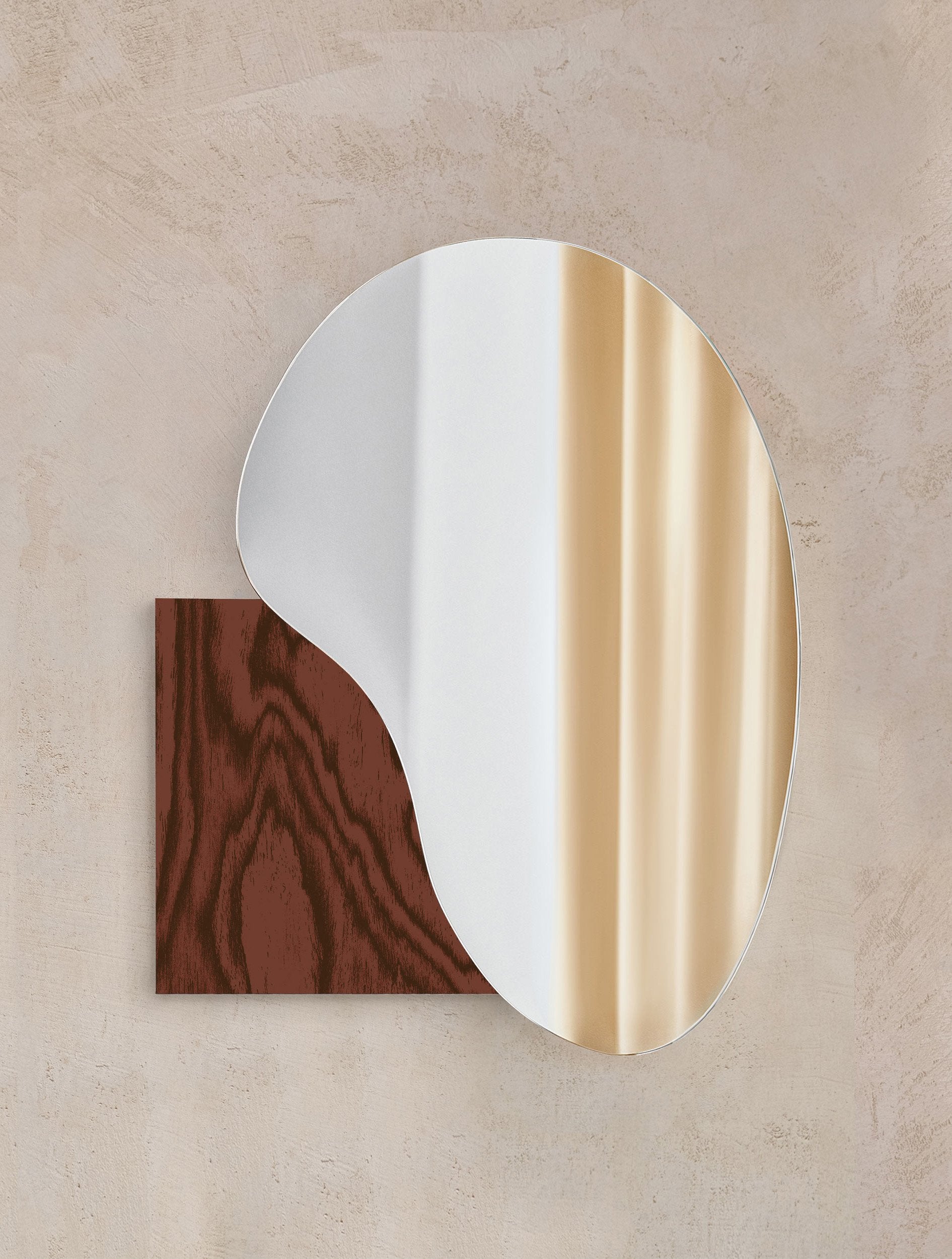 LUSTRO LAKE 4 ALPS gray wooden veneer