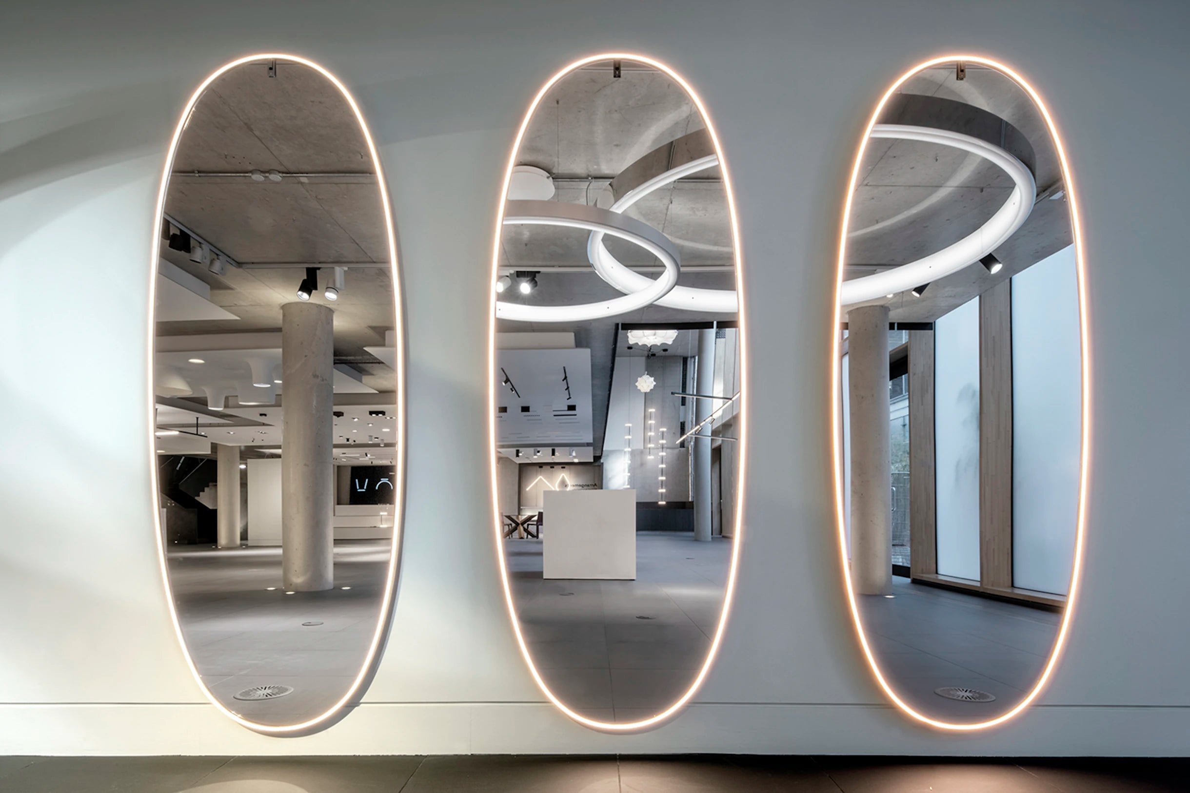 Beleuchteter Spiegel LA PLUS BELLE silber