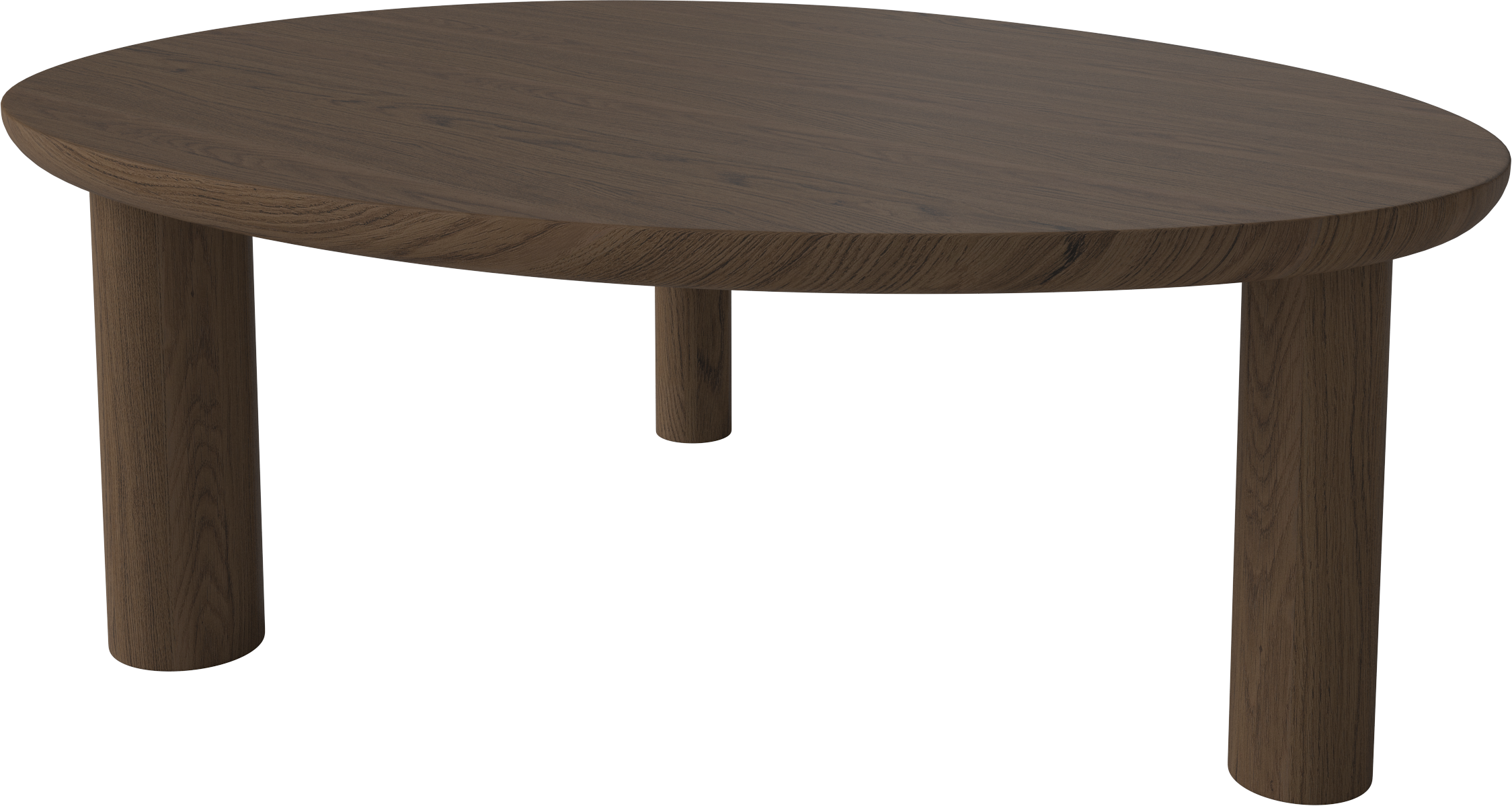 Coffee table latch dark oak wood