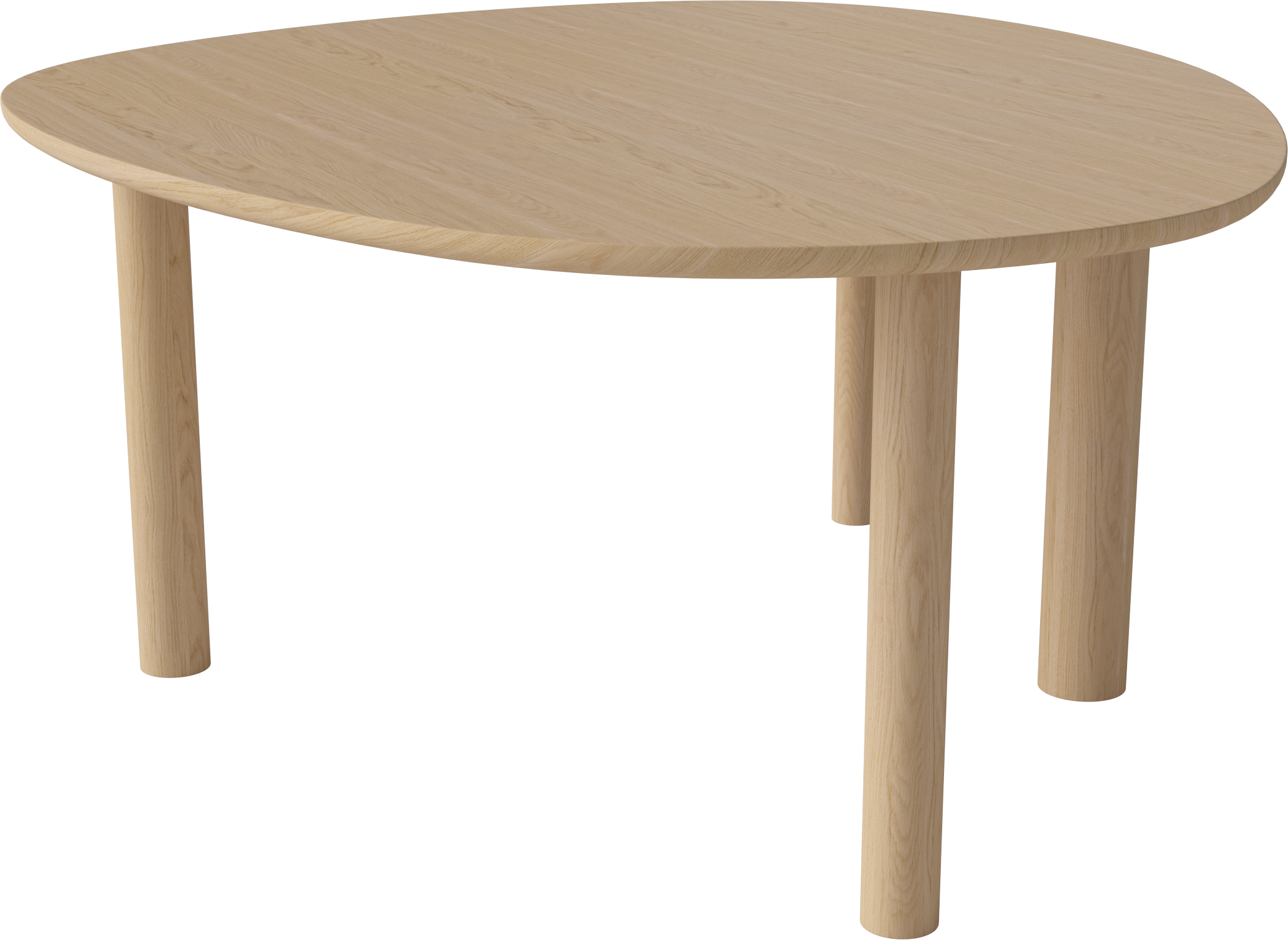 Latek table Belted oak wood