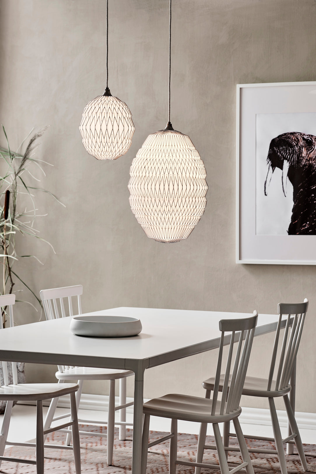 Hanging Lamp MODEL 123 CALEO1 white