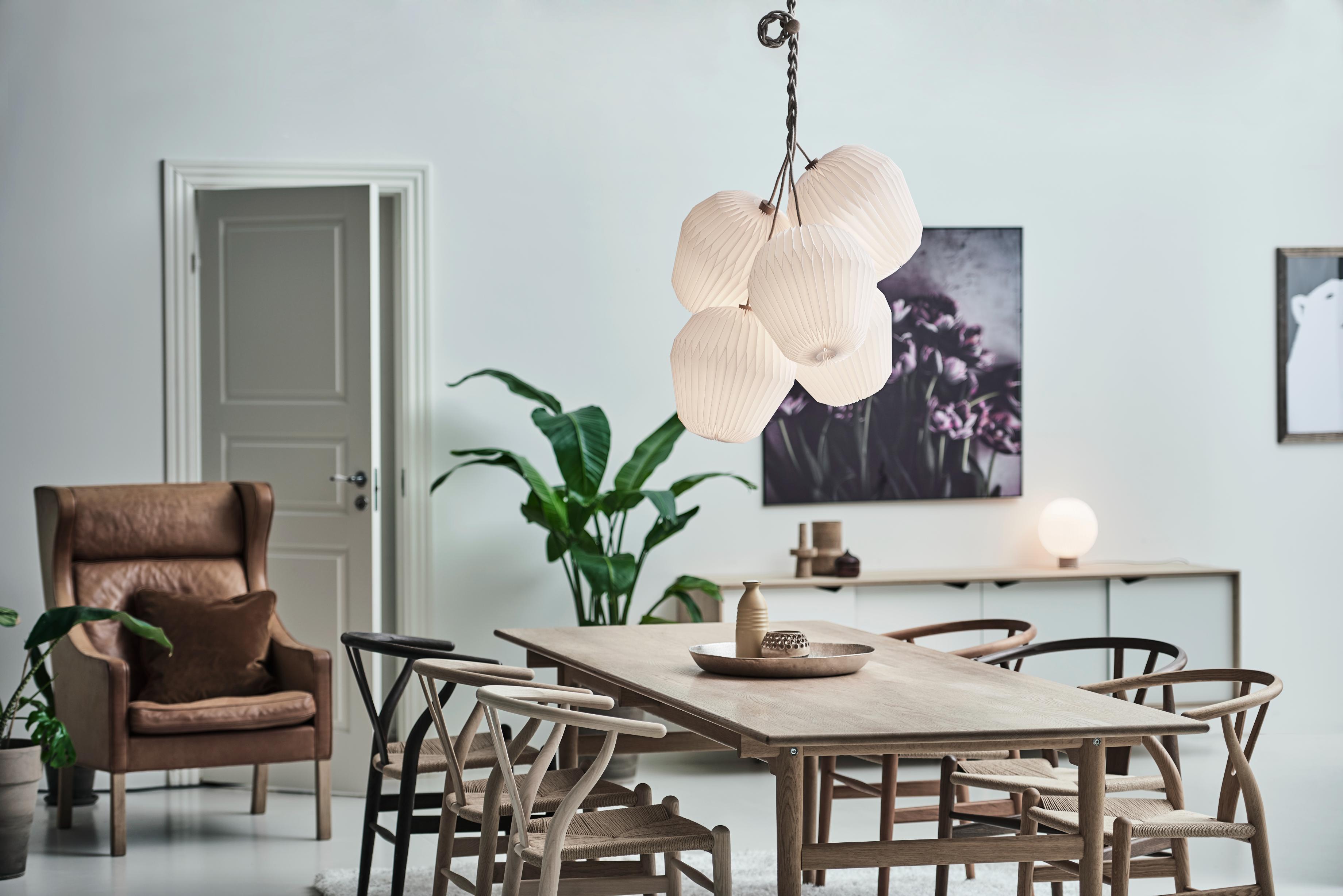 BOUQUET 5 White Chandelier