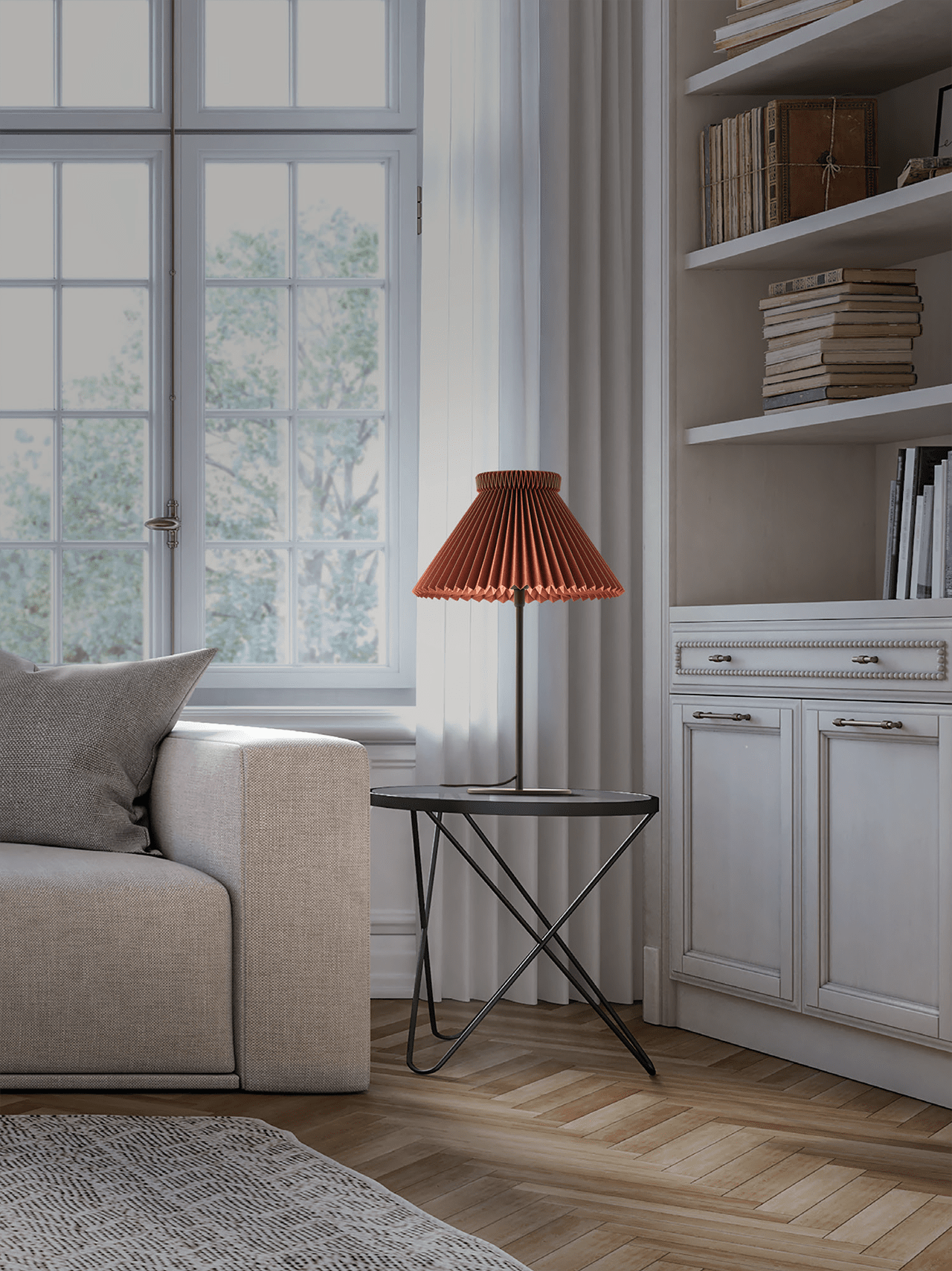 Table lamp MODEL 334 blue