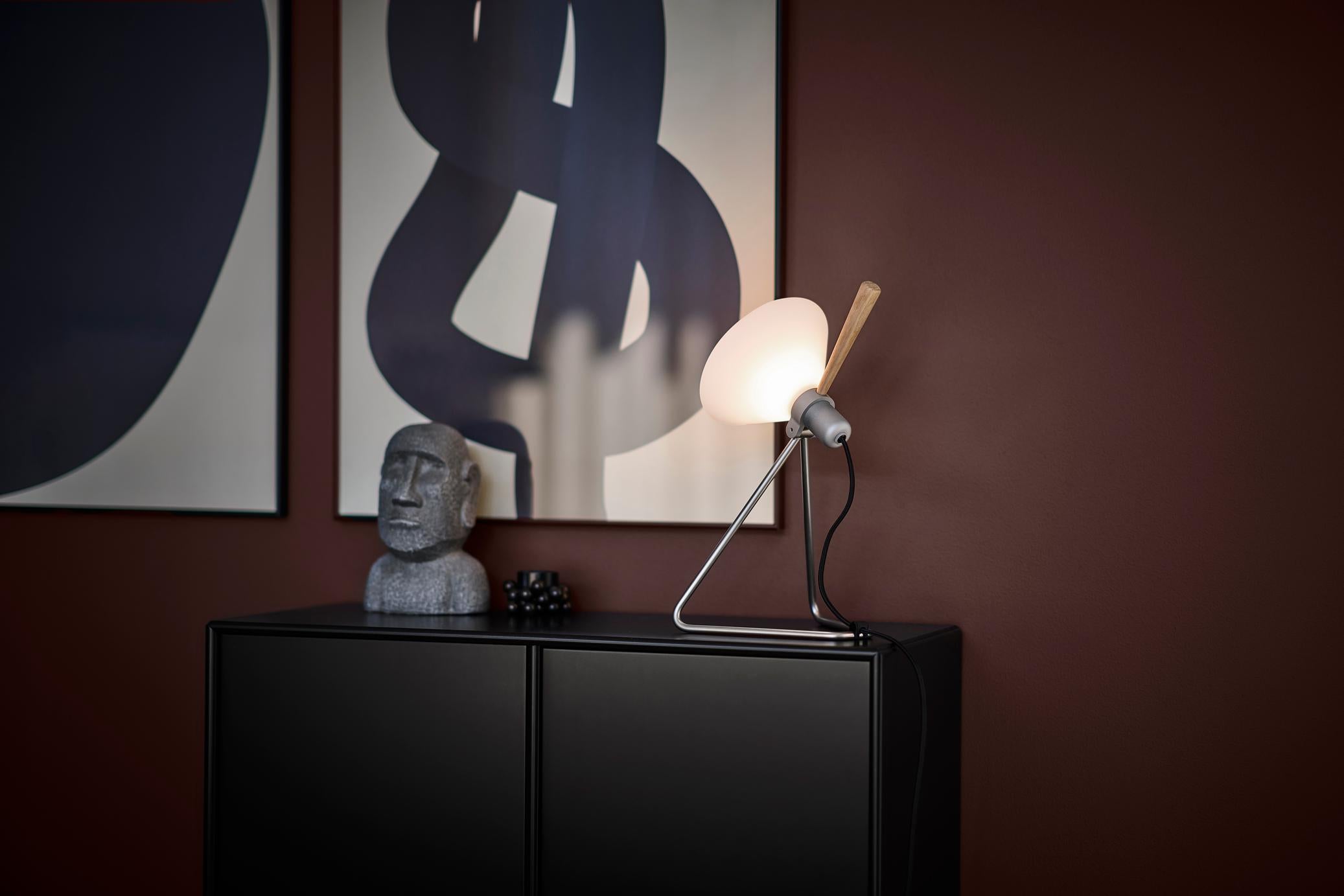 Table Lamp MODEL 356 SPOT silver