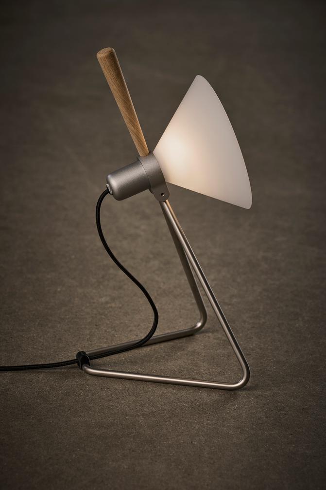 Table Lamp MODEL 356 SPOT silver