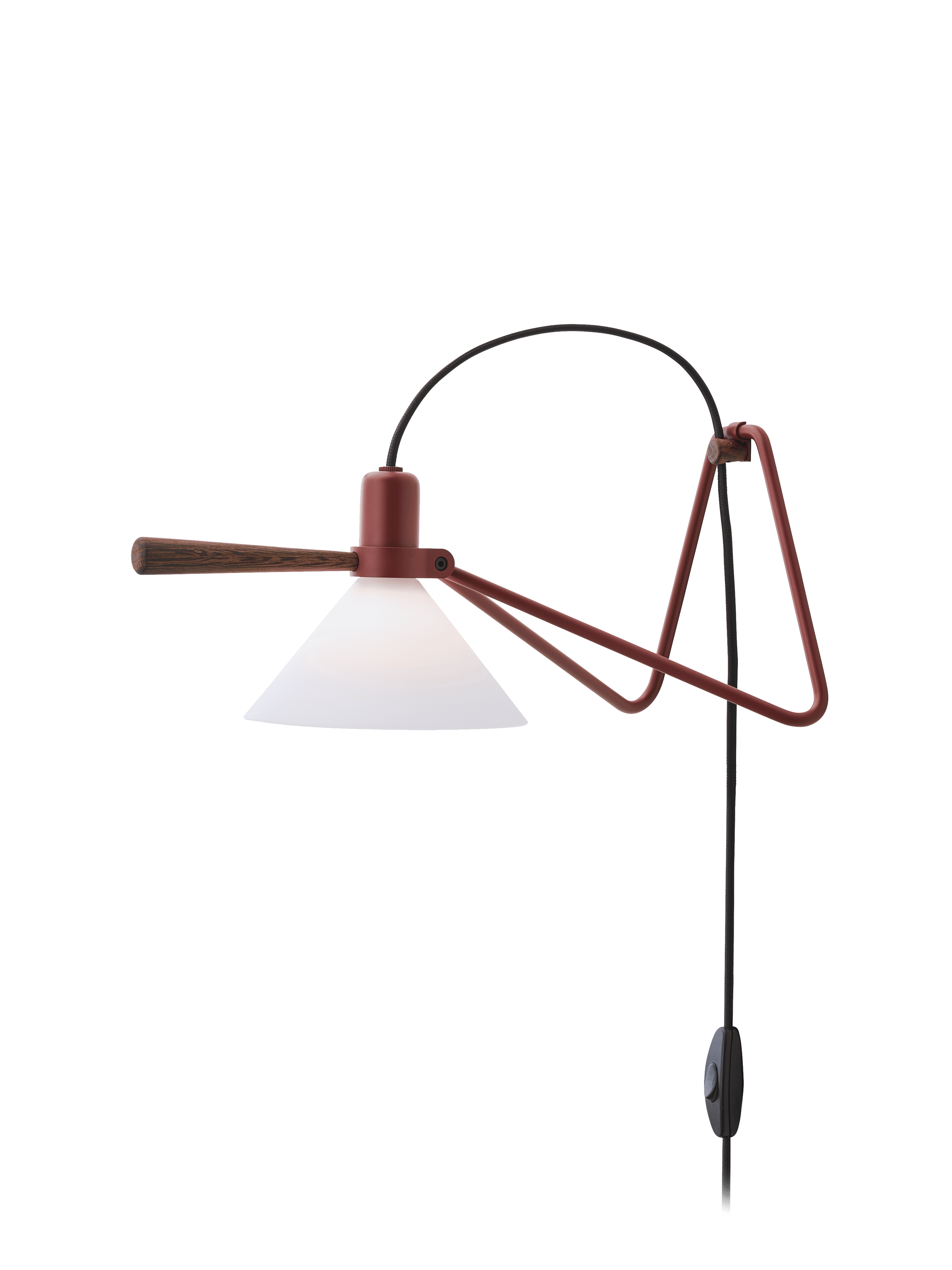 Table lamp MODEL 356 SPOT red