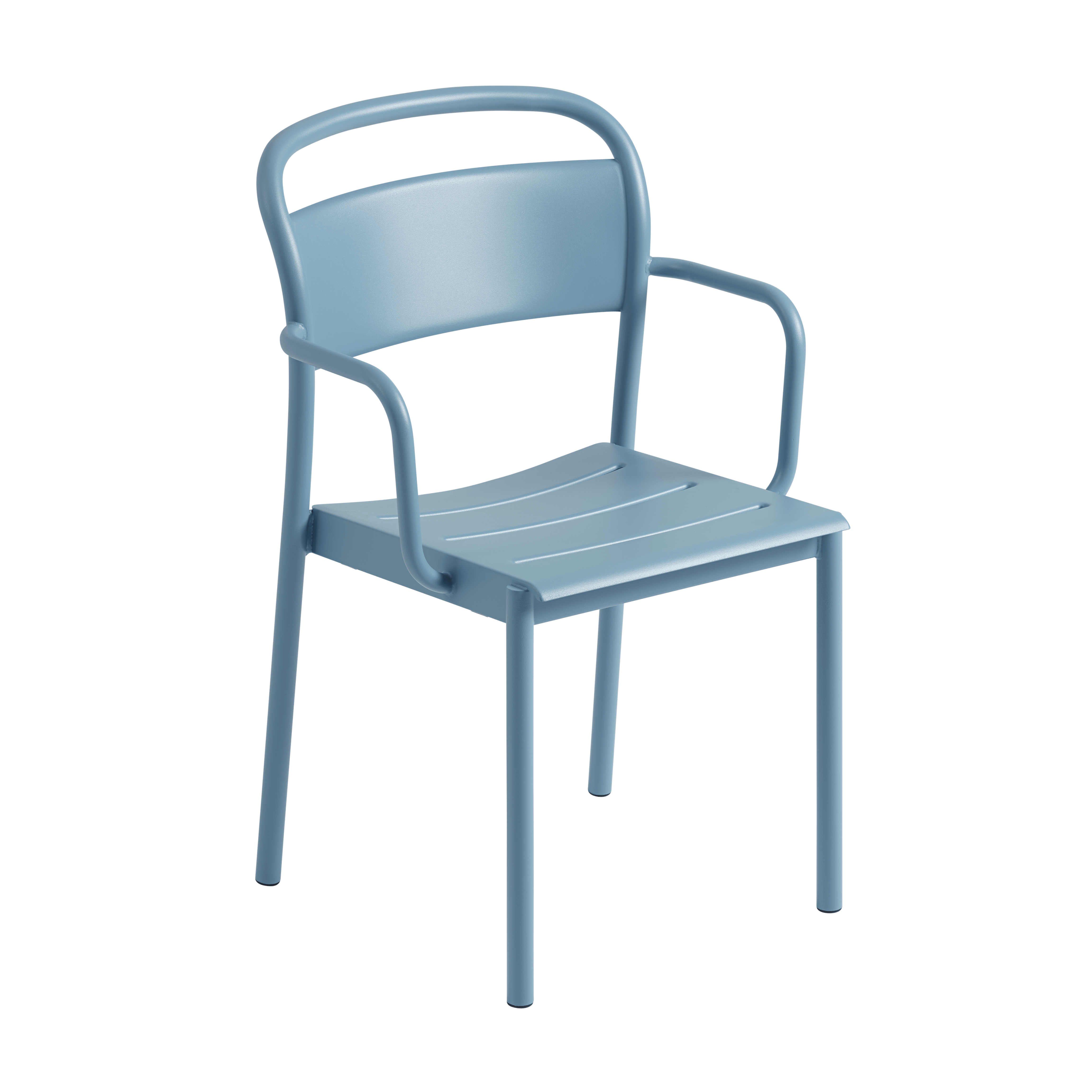 LINEAR Blue Steel Outdoor Armchair