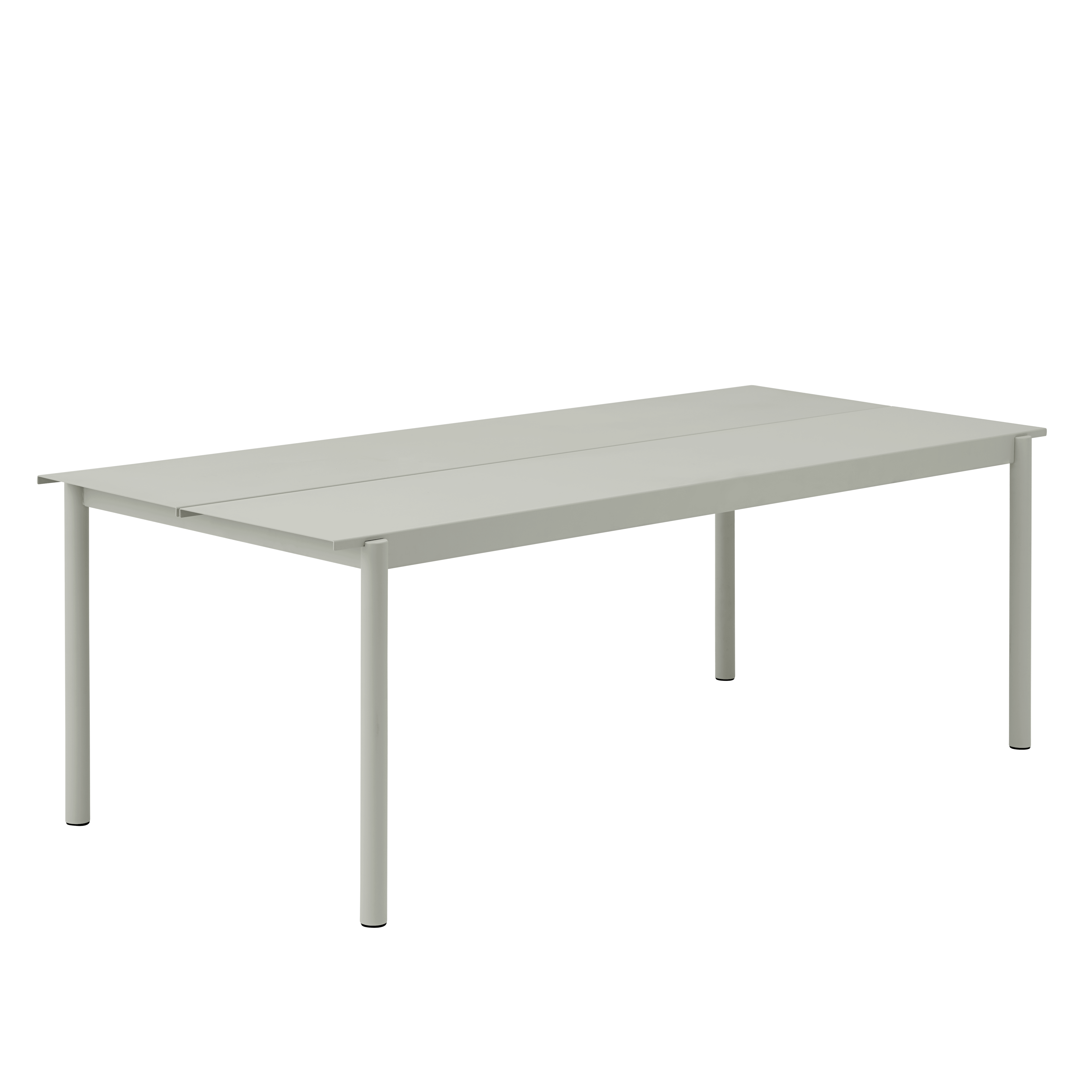 LINEAR Outdoor Table Gray Steel