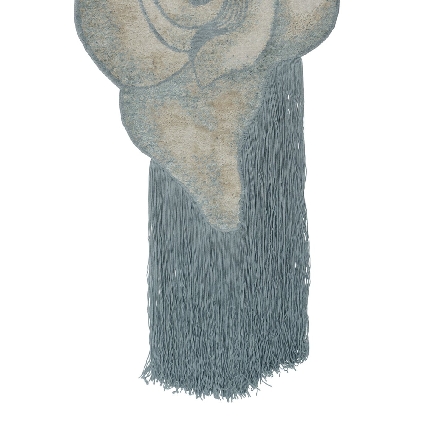 Teppich AQUALLENCE blau mit beige