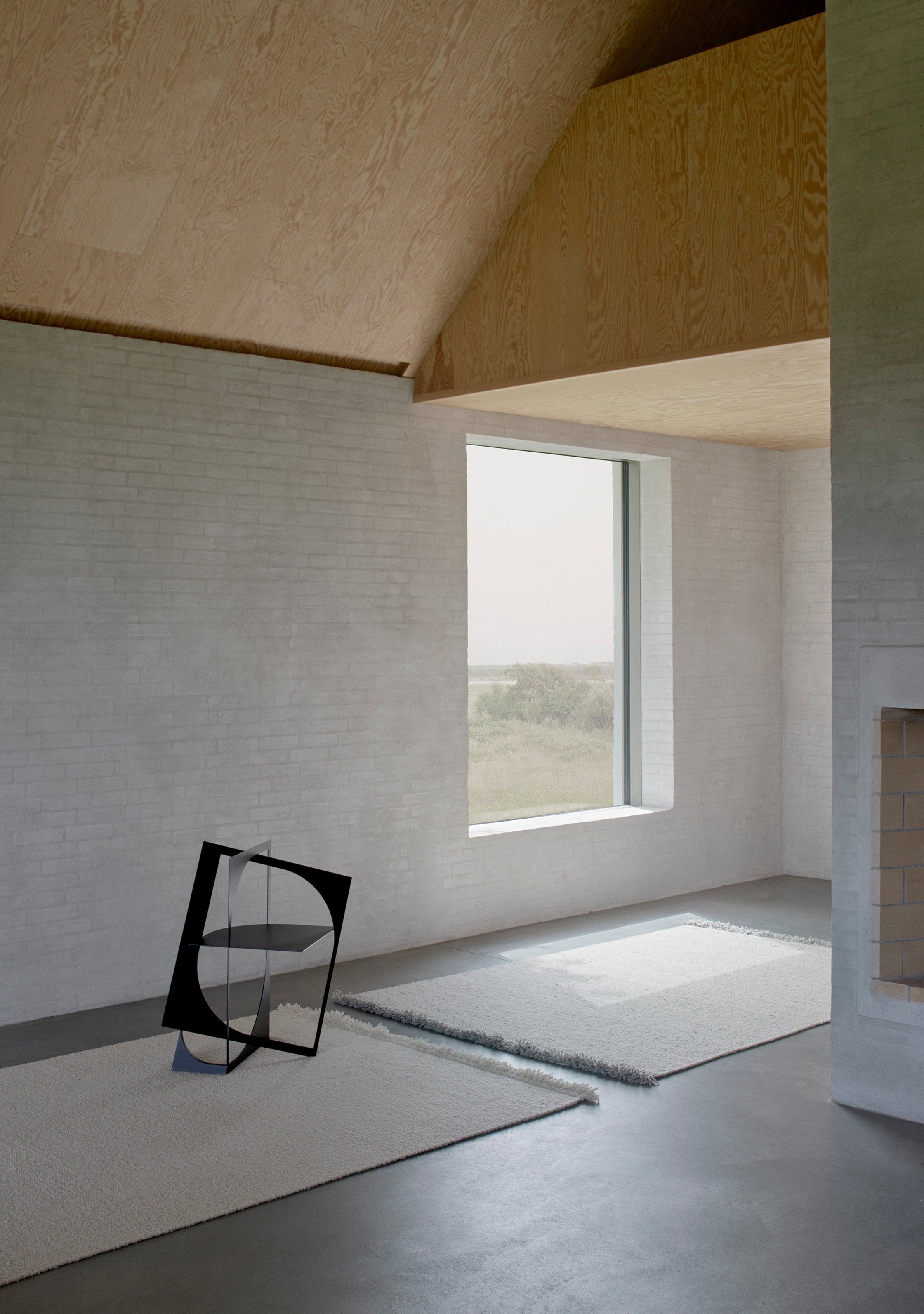 Teppich FRIEDLICHE GLEICHGEWICHT - MARMOR grau-beige