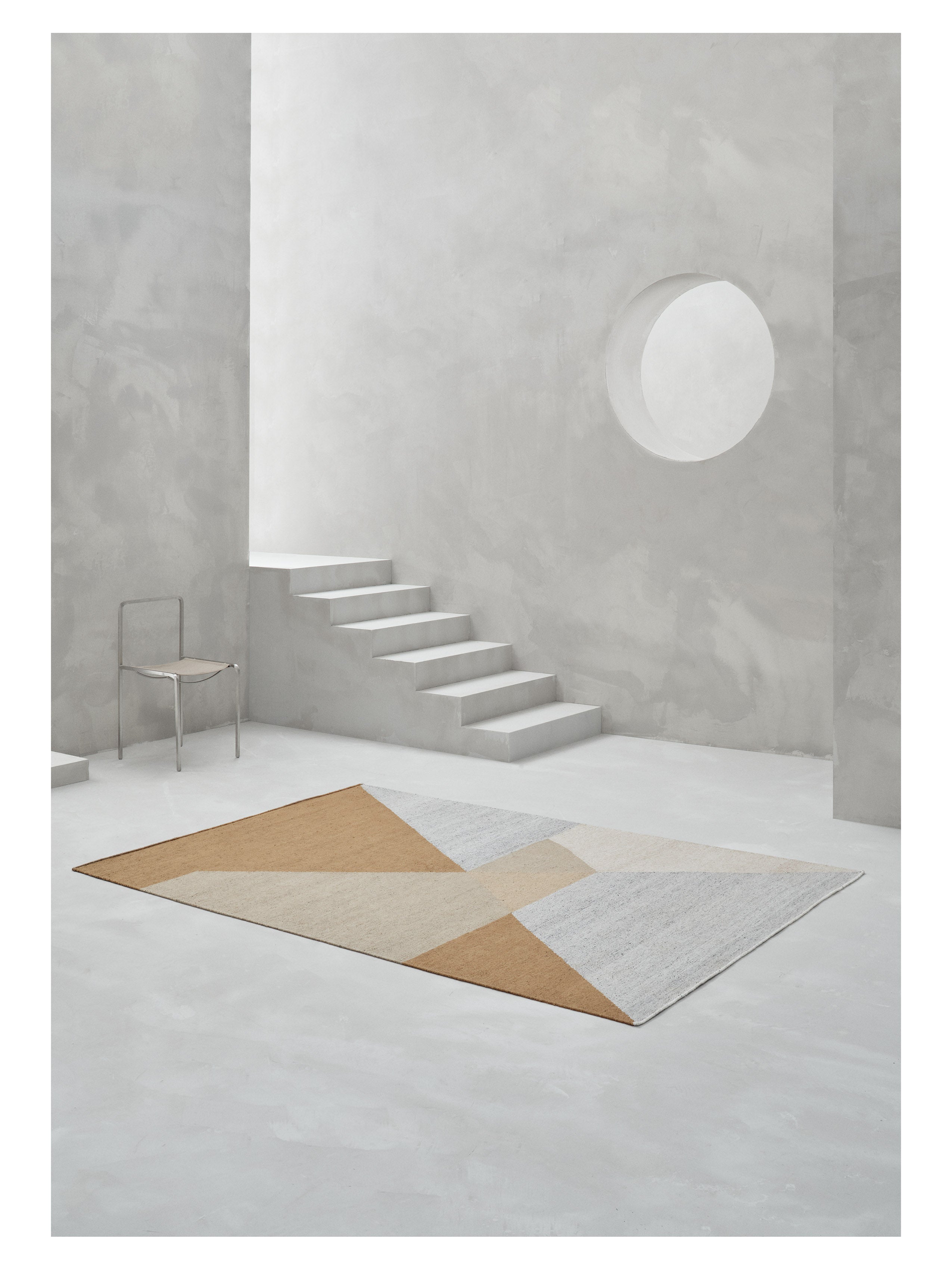 Teppich SNEFRID grün mit beige