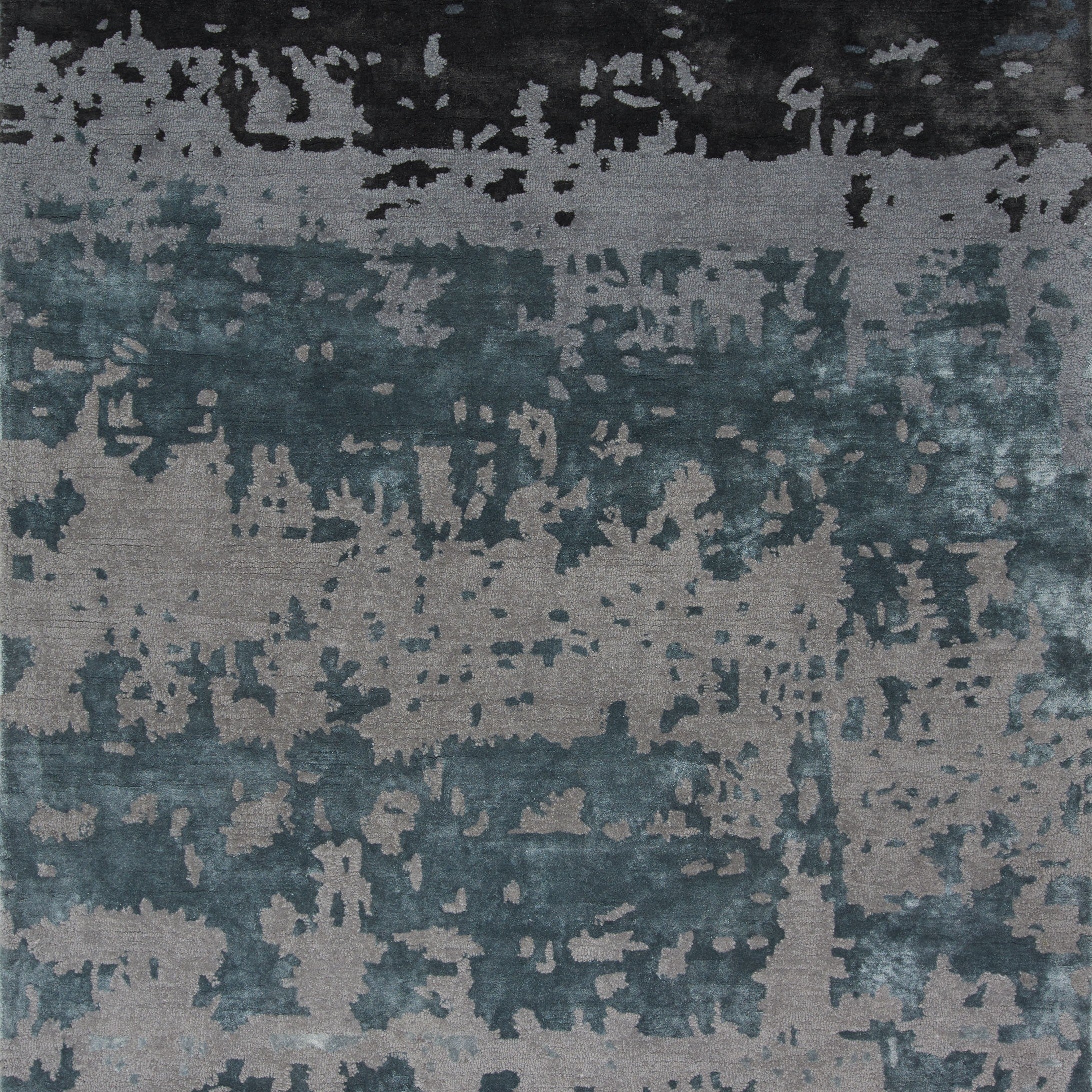 Teppich VARESE grau mit Blau