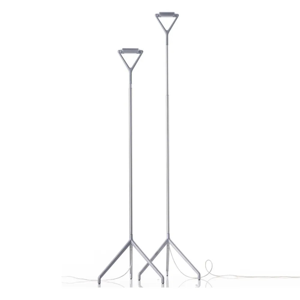 Lola gray floor lamp