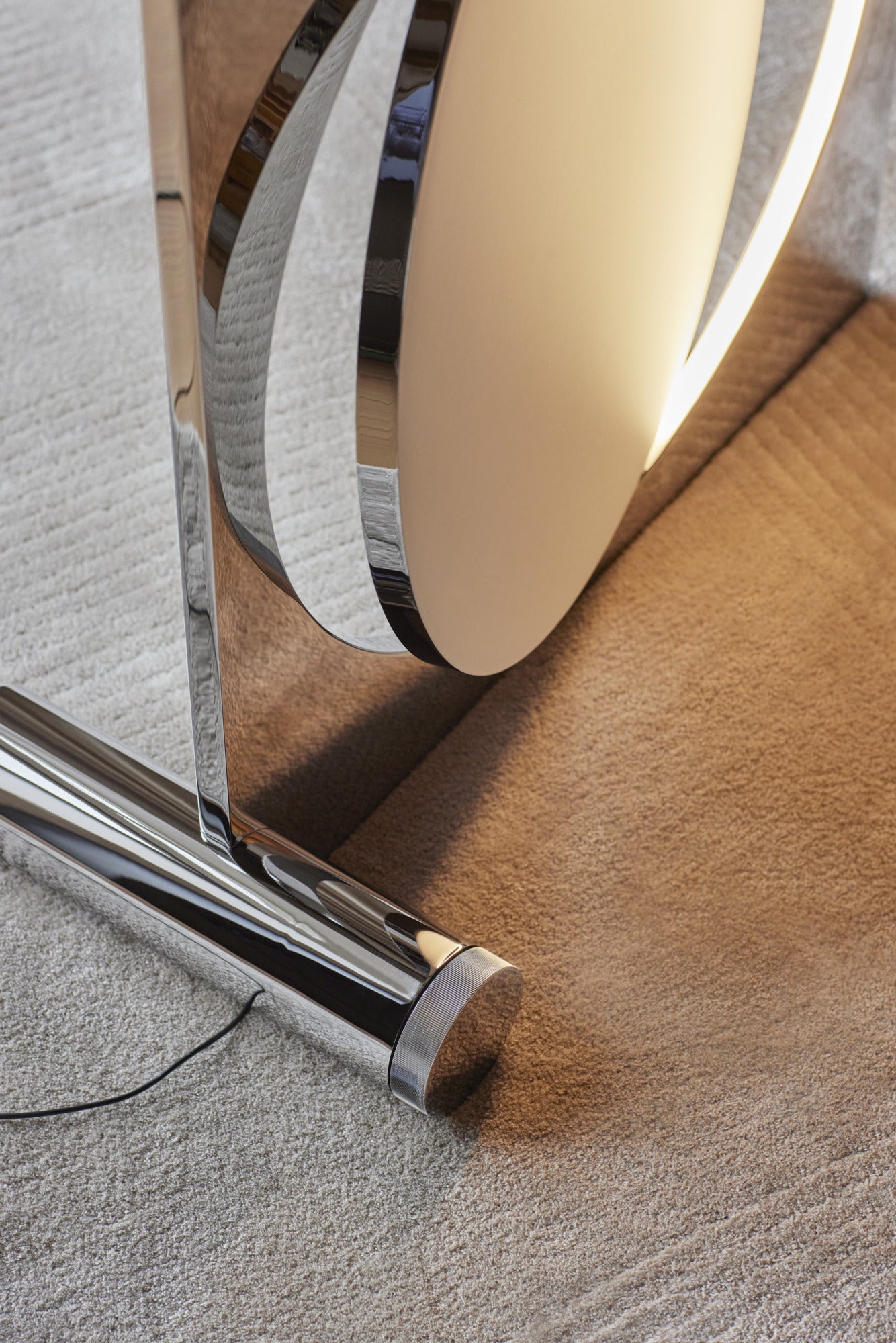 Stehlampe MOONSETTER verchromt