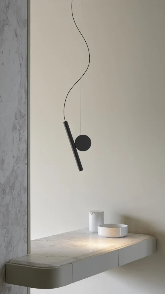 Hanging lamp doi black