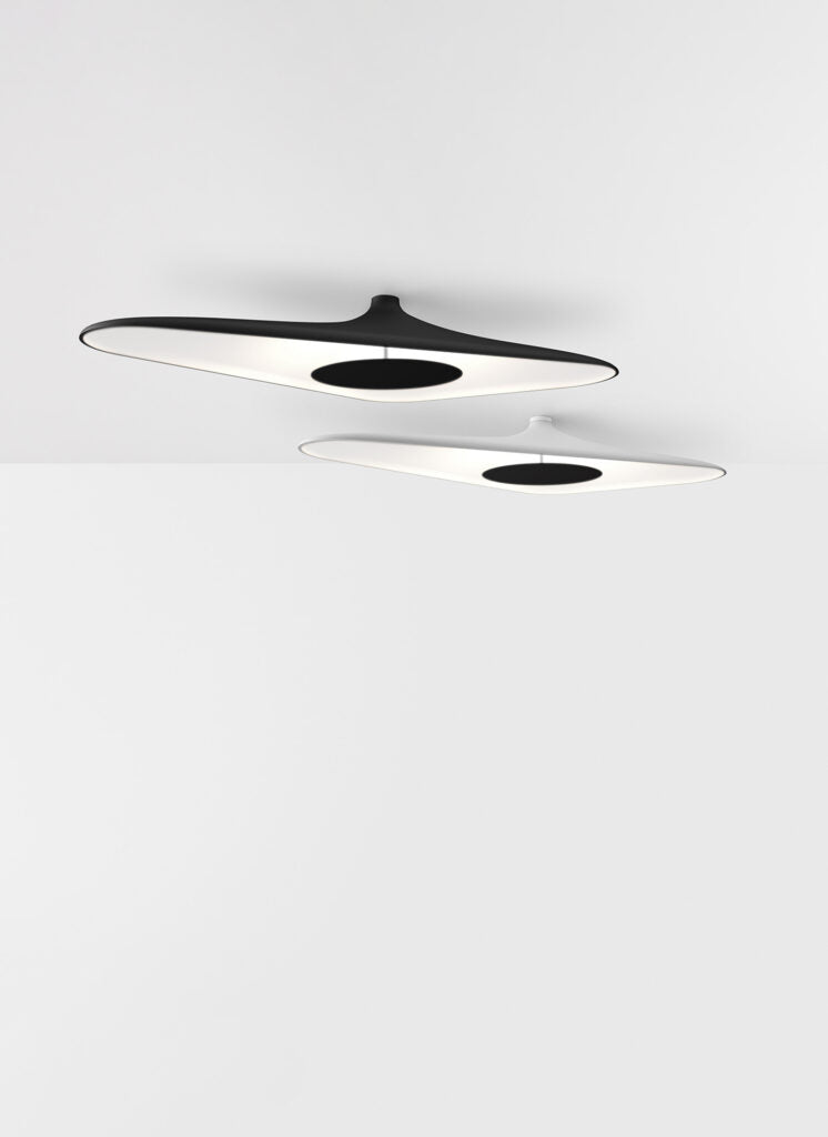 White Soleil ceiling lamp