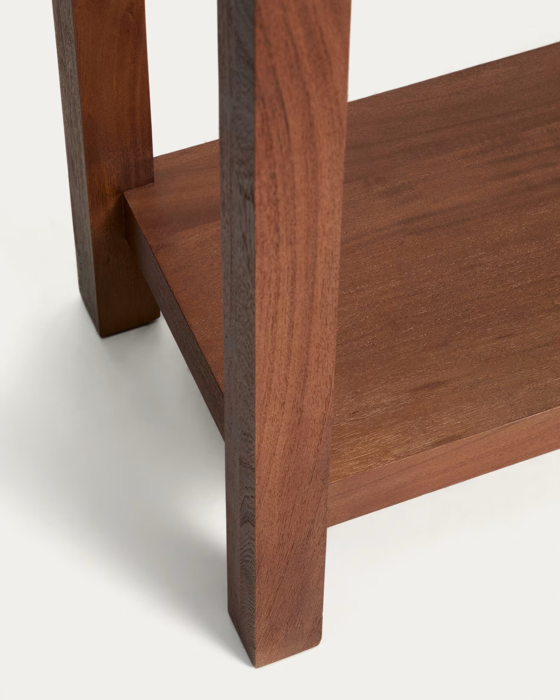 NORANI lite console in acacia wood and veneer