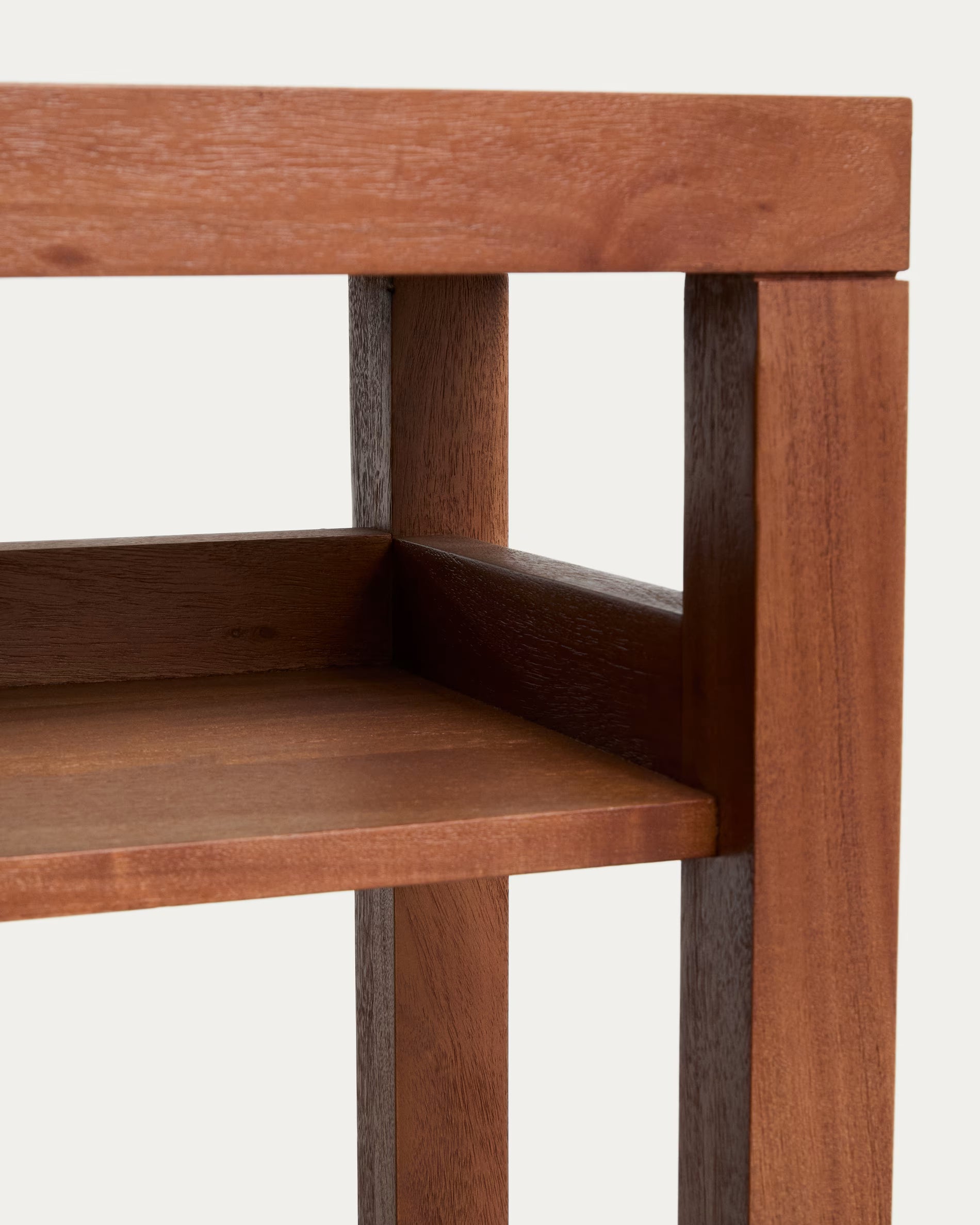 NORANI lite console in acacia wood and veneer