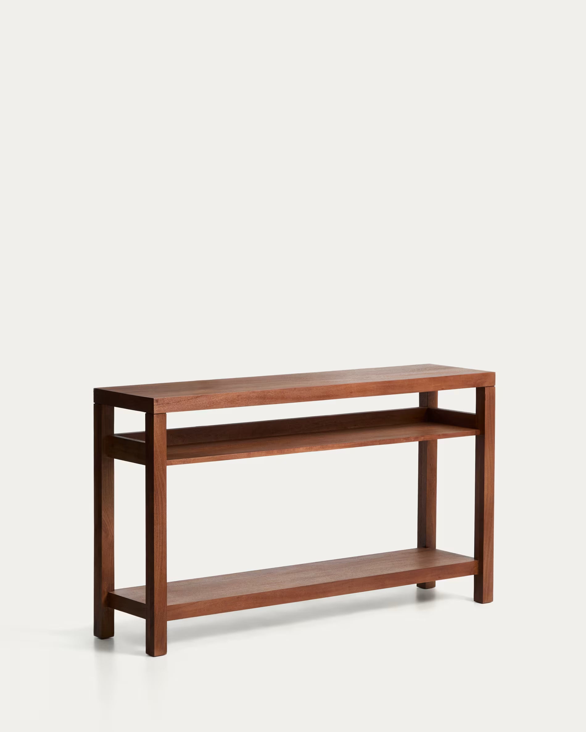 NORANI lite console in acacia wood and veneer