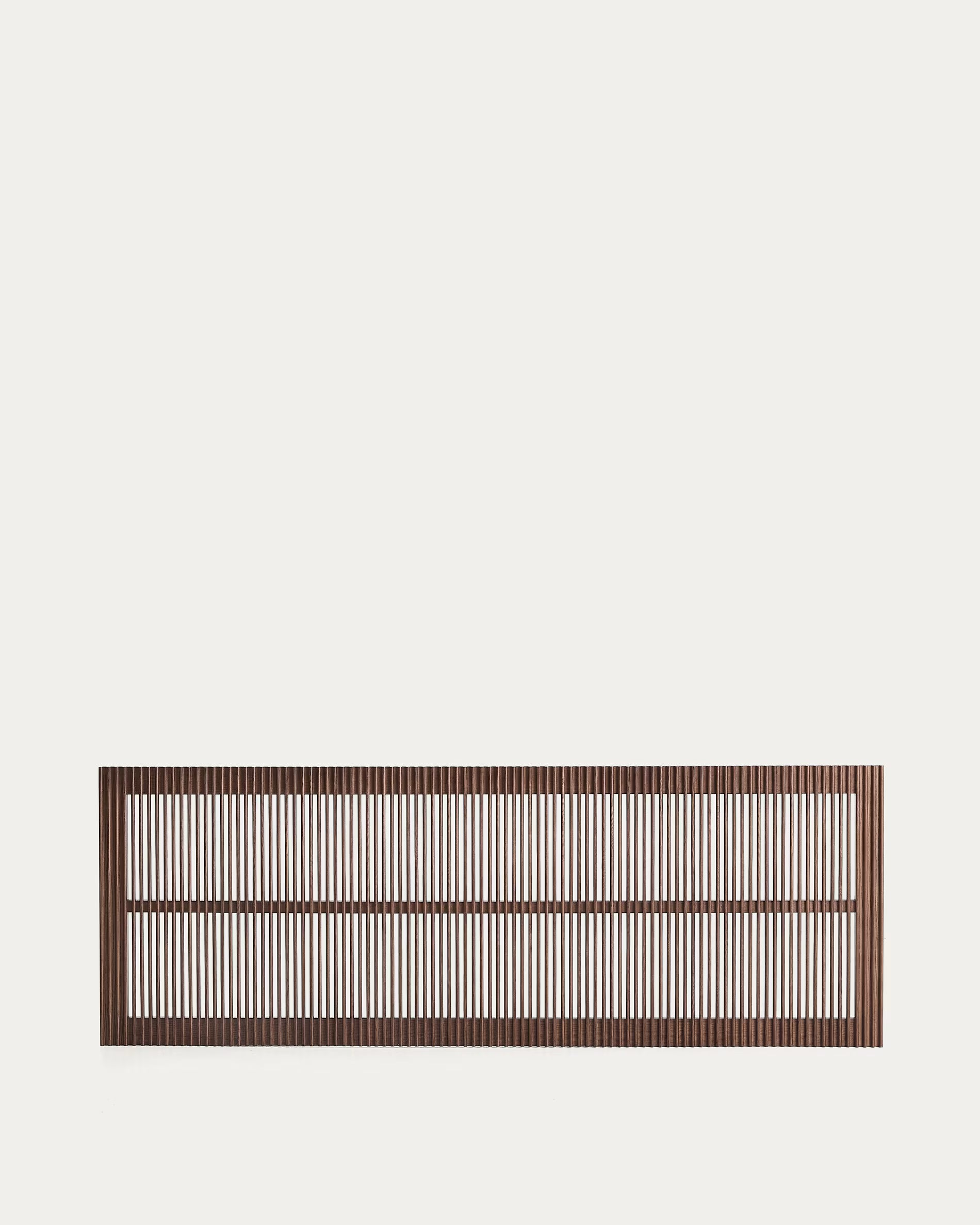BEYLA headboard dark brown ash wood