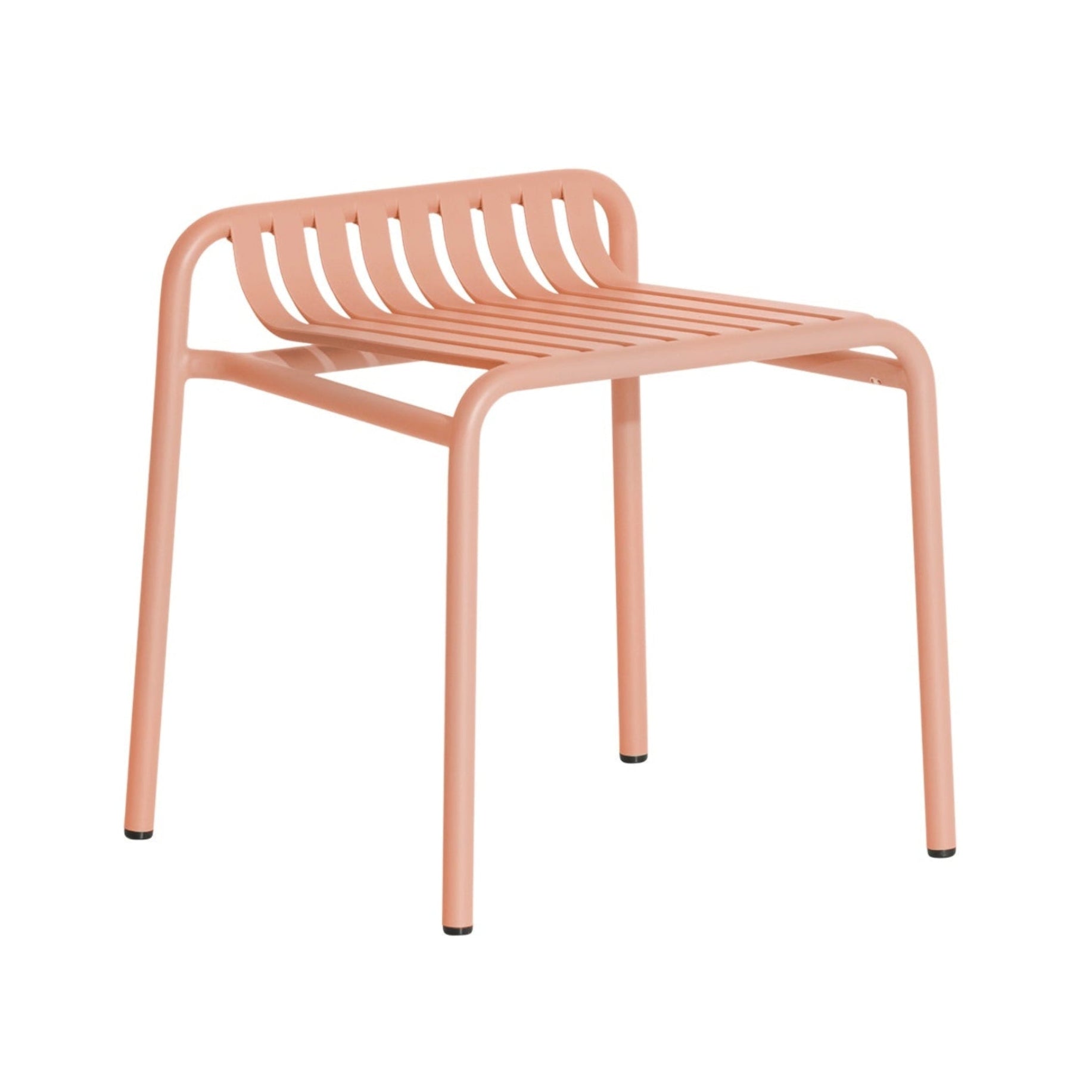 WEEK-END garden stool in pale pink