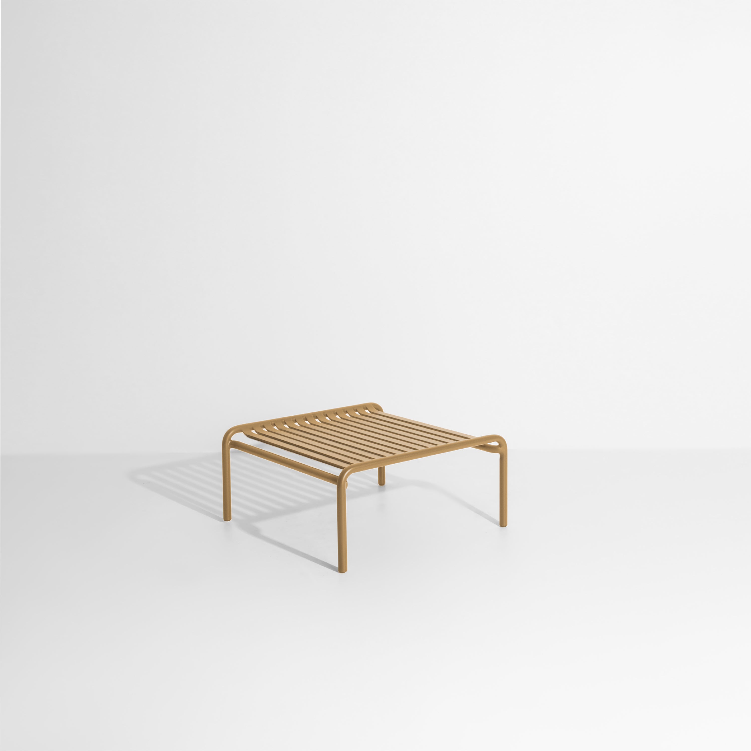 WEEK-END Square Garden Coffee Table in Gold