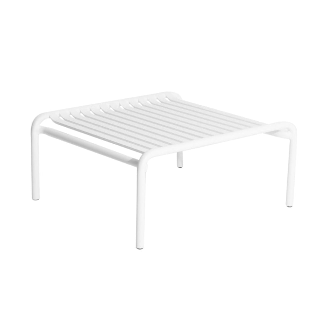 WEEK-END Square White Outdoor Coffee Table