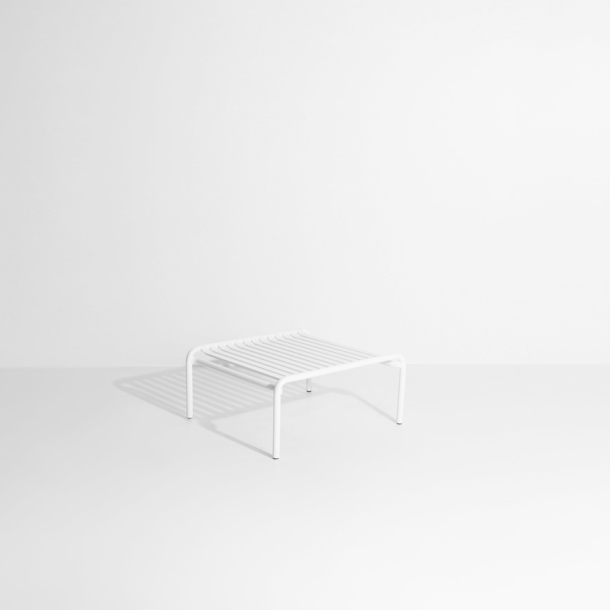 WEEK-END Square White Outdoor Coffee Table