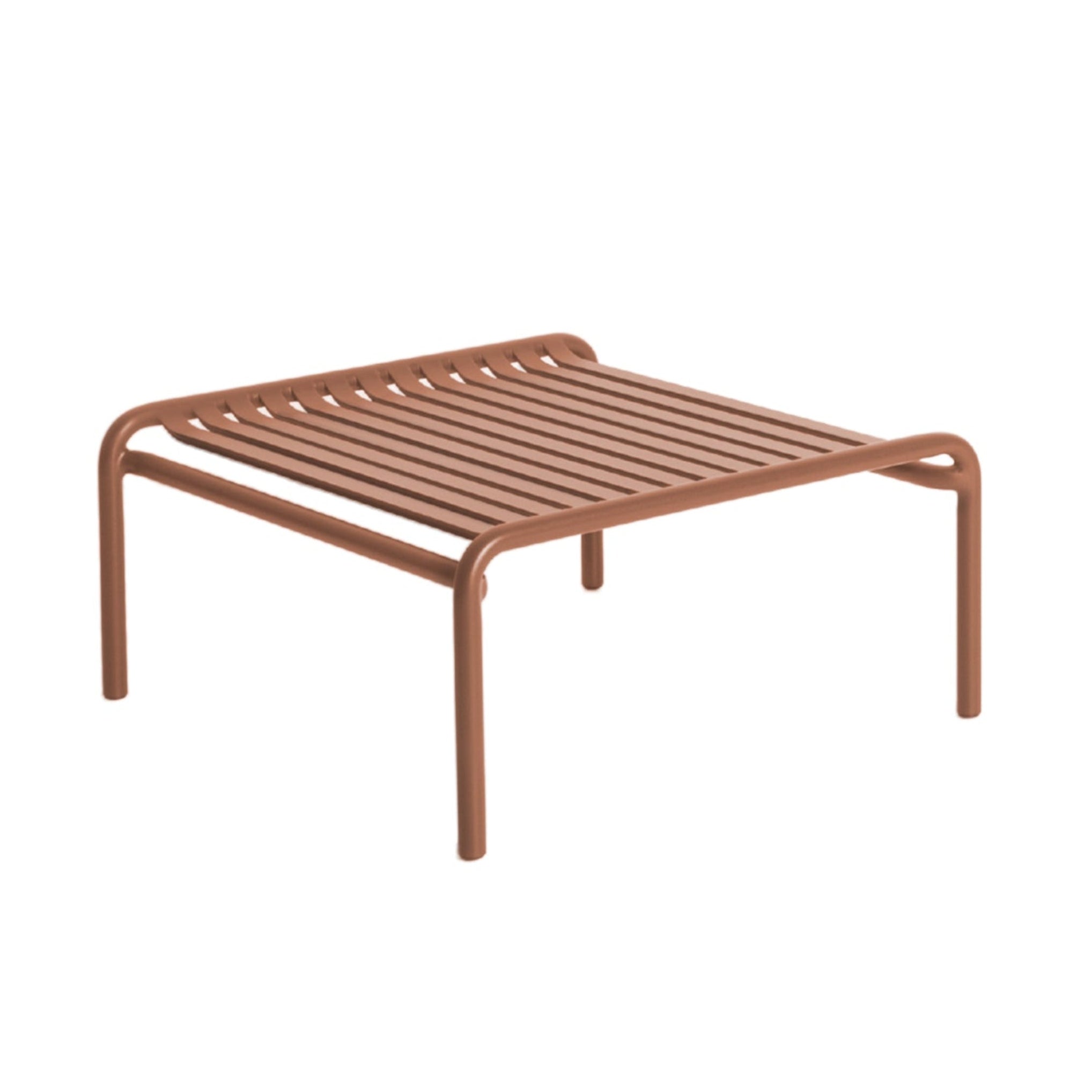 WEEK-END Square Outdoor Coffee Table in Terracotta